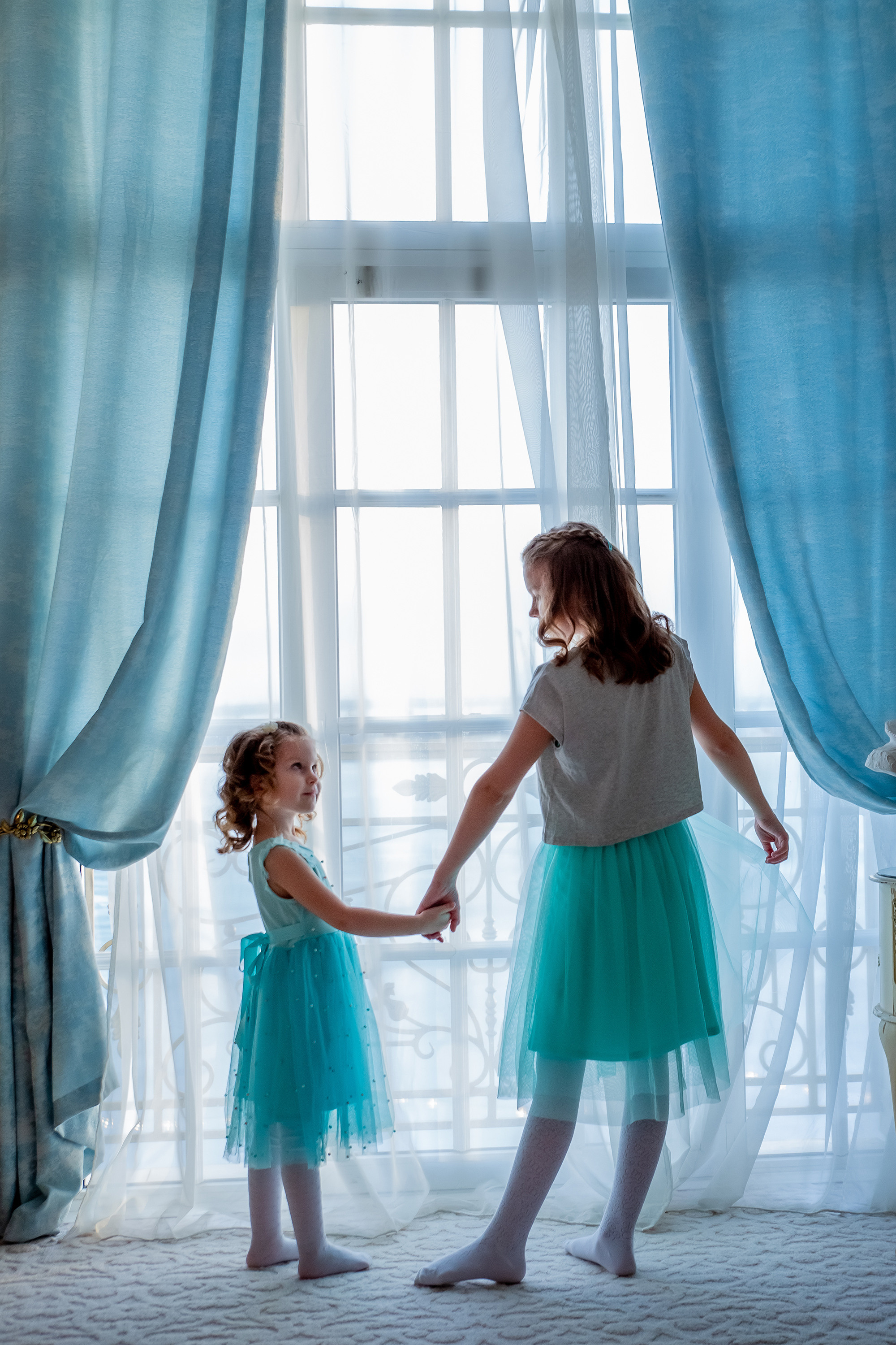 Катя и дочки. Репортажный, семейный, свадебный фотограф Санкт-Петербург Ольга Лесюк