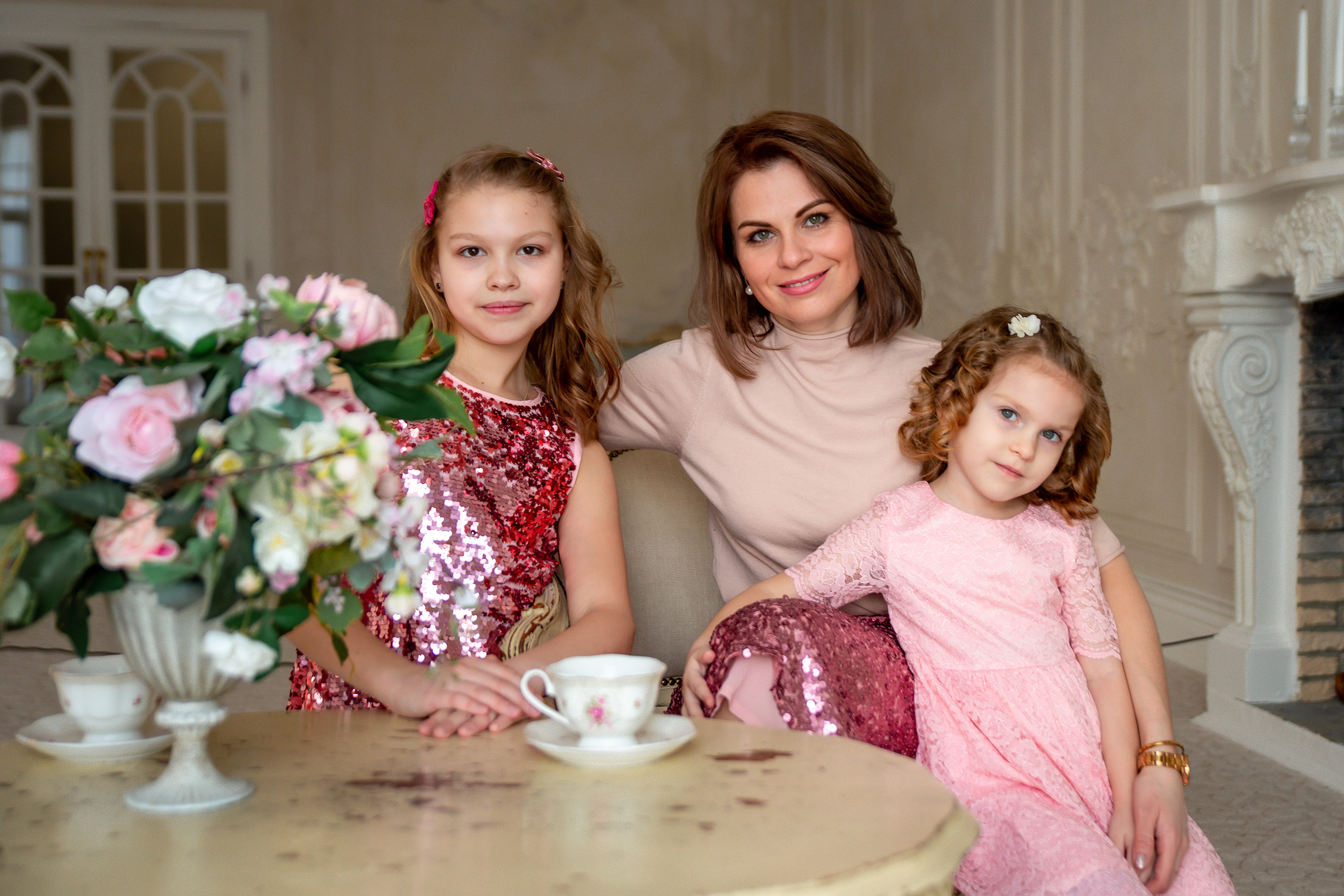 Катя и дочки. Репортажный, семейный, свадебный фотограф Санкт-Петербург Ольга Лесюк