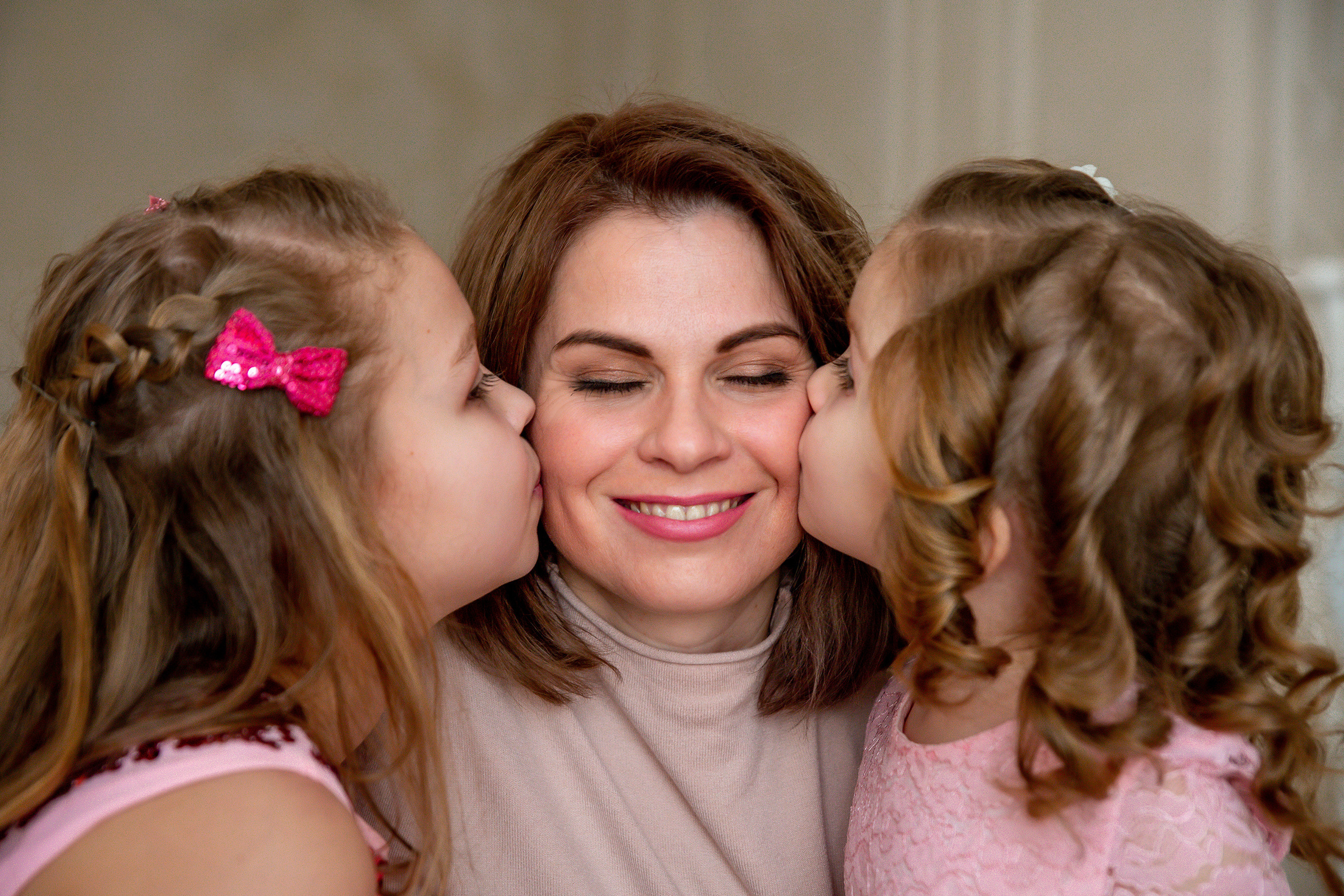 Катя и дочки. Репортажный, семейный, свадебный фотограф Санкт-Петербург Ольга Лесюк