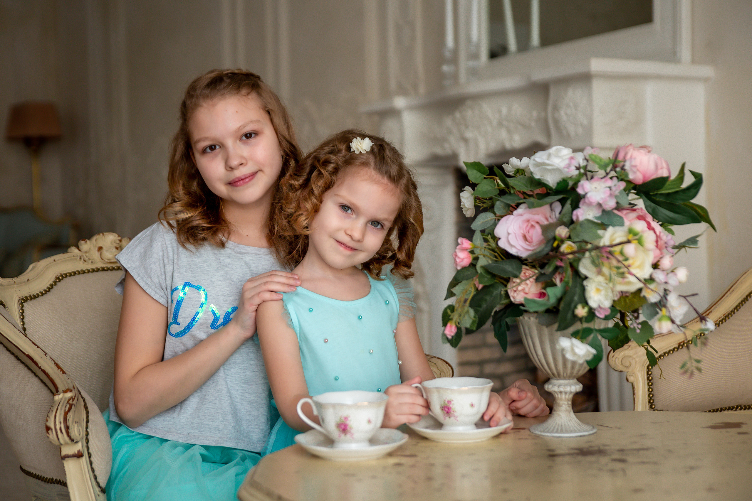 Катя и дочки. Репортажный, семейный, свадебный фотограф Санкт-Петербург Ольга Лесюк