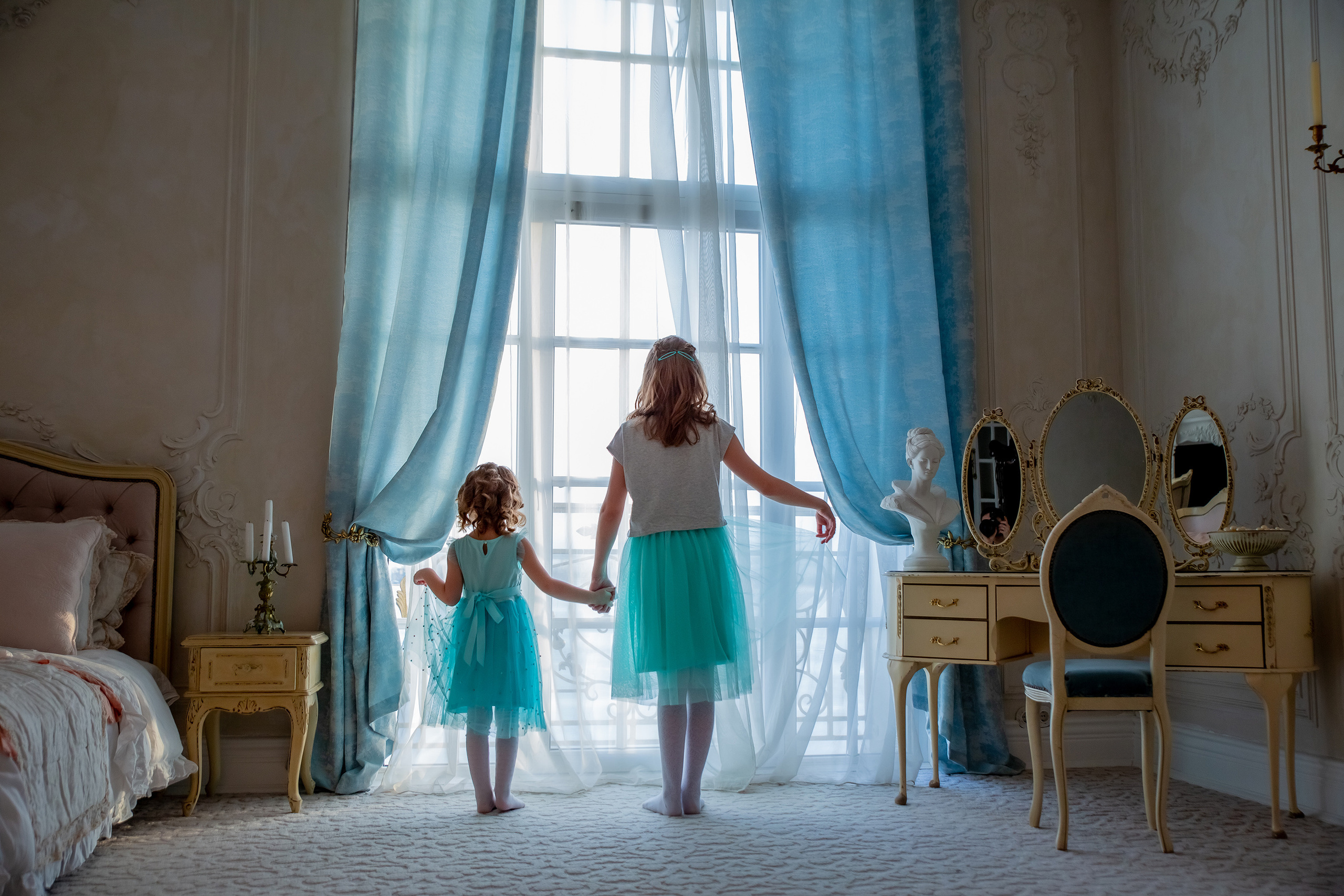 Катя и дочки. Репортажный, семейный, свадебный фотограф Санкт-Петербург Ольга Лесюк