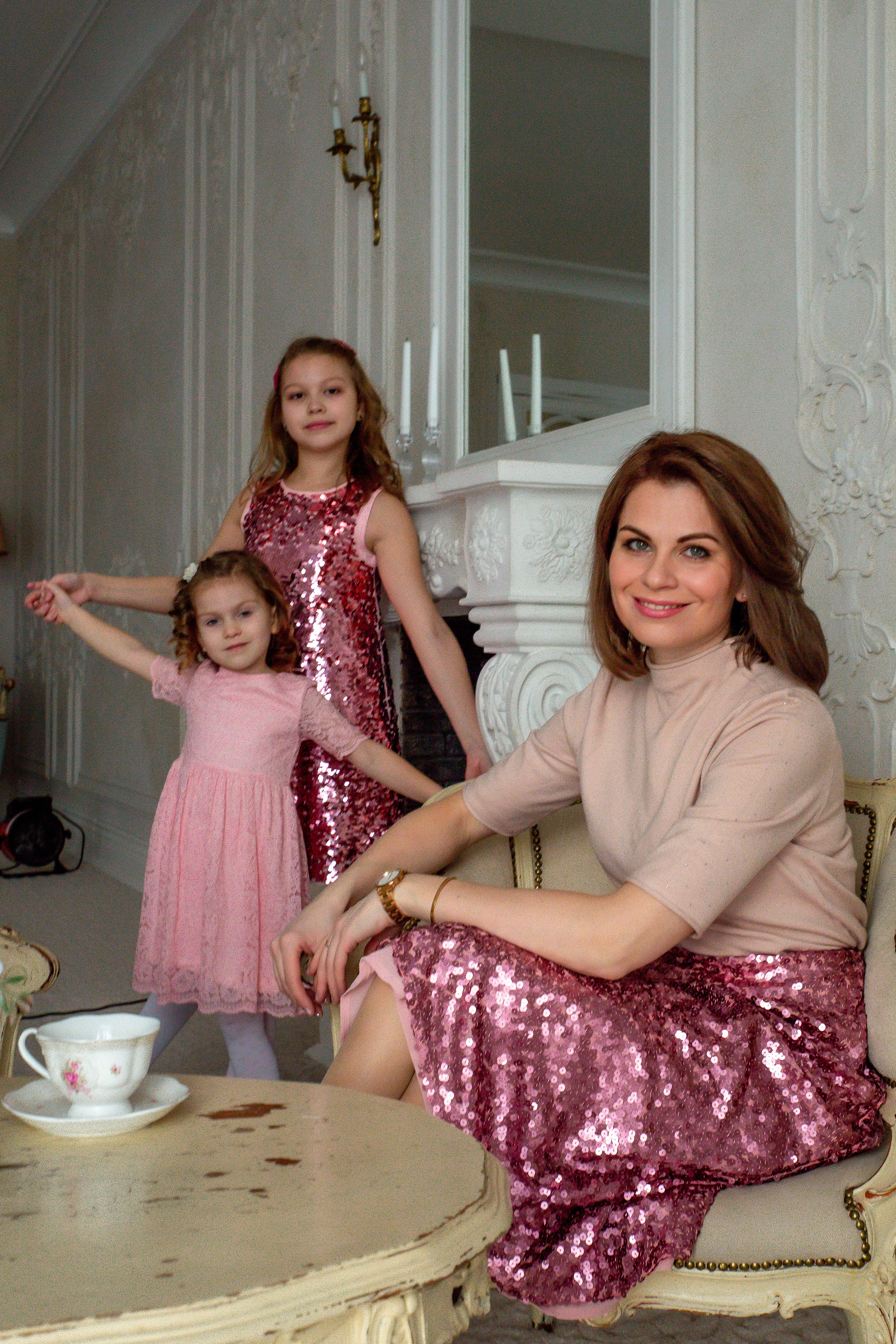 Катя и дочки. Репортажный, семейный, свадебный фотограф Санкт-Петербург Ольга Лесюк