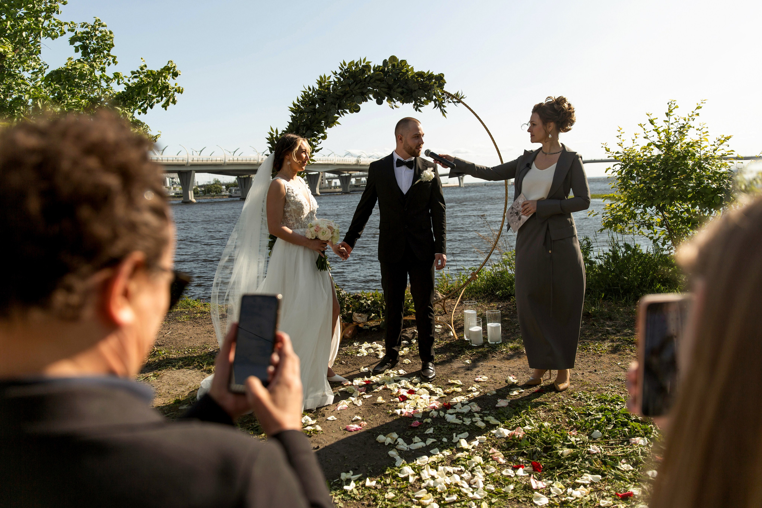 Свадебная фотосессия Дианы и Олега. Свадебный и портретный фотограф в Санкт-Петербурге Надежда Чечулина