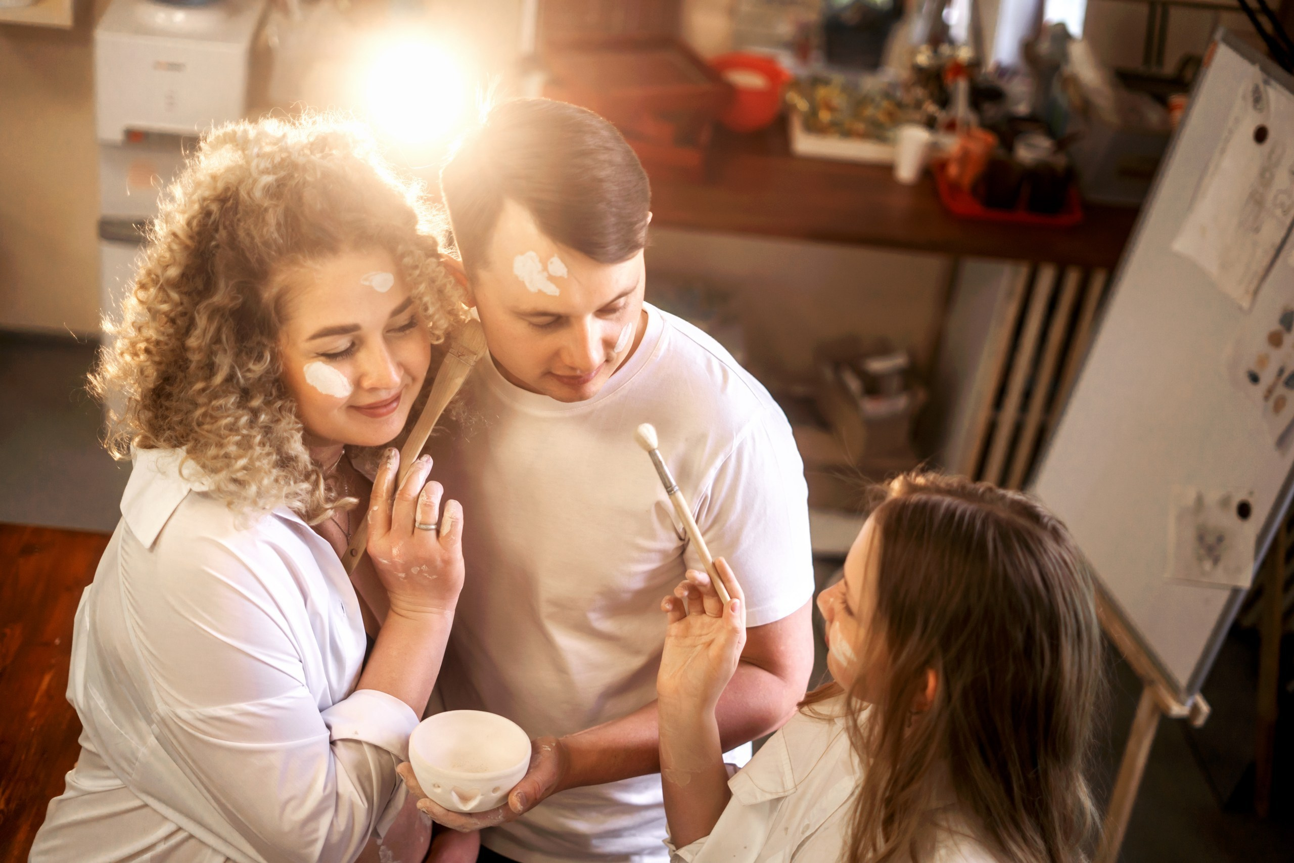 Гончарная мастерская. Беременность. Мила Посвит Фотограф новорожденных в Тобольске