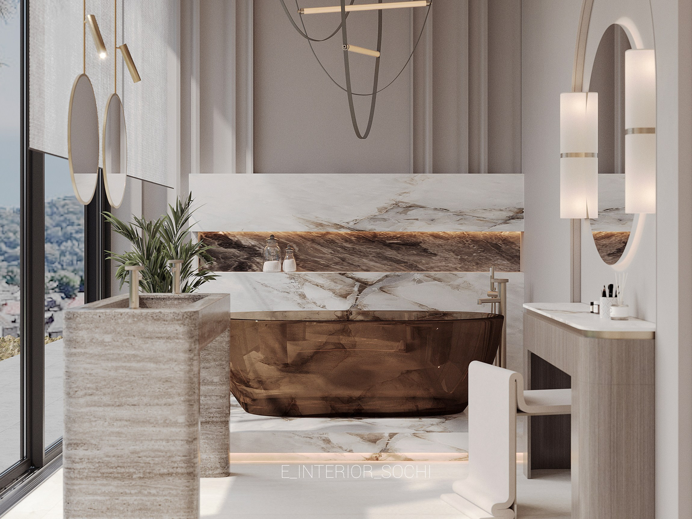 AIR_STONEWOOD. Дизайн интерьера Евгения Тисленко