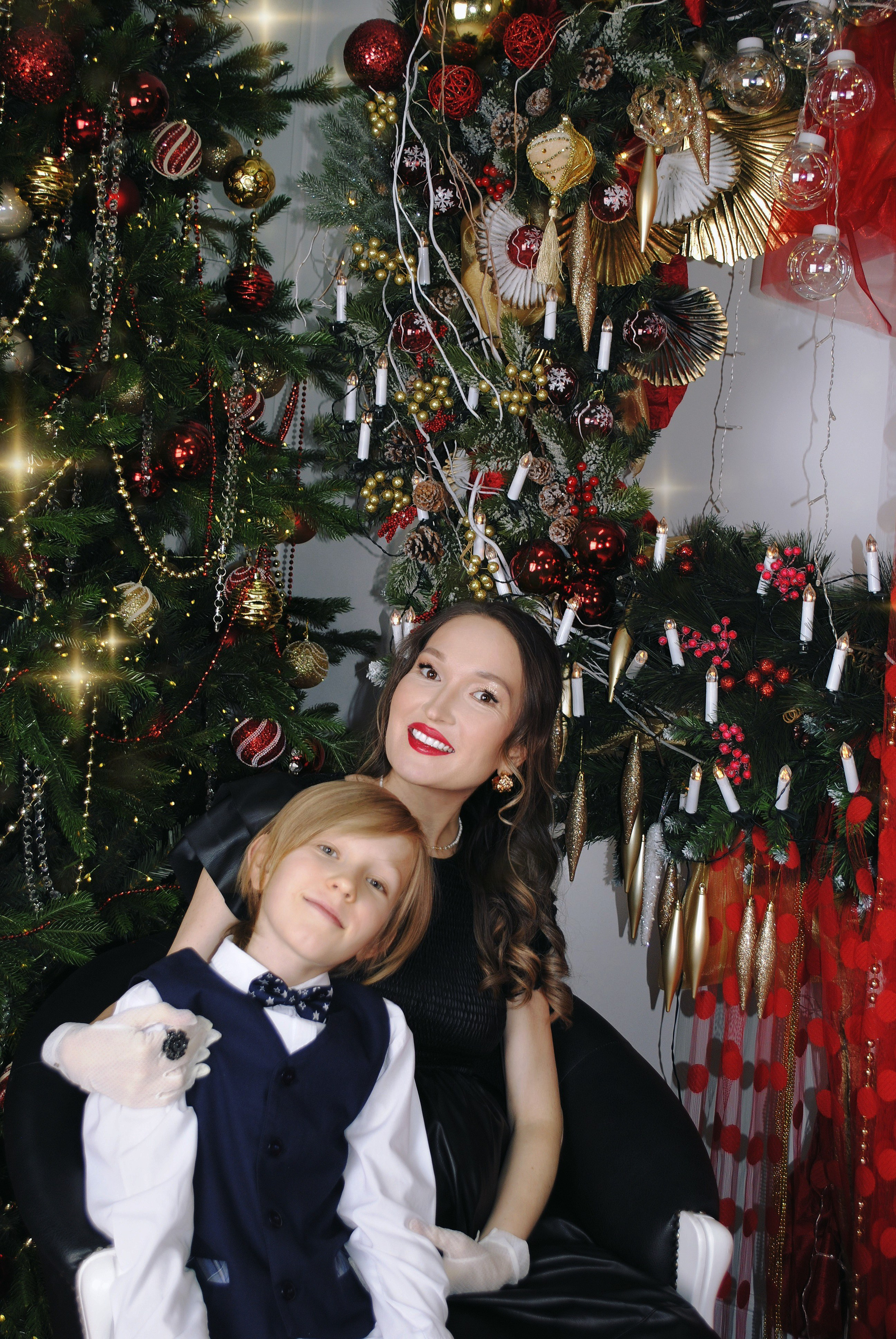 Ксения и семья. Фотограф Мария Мусаелян