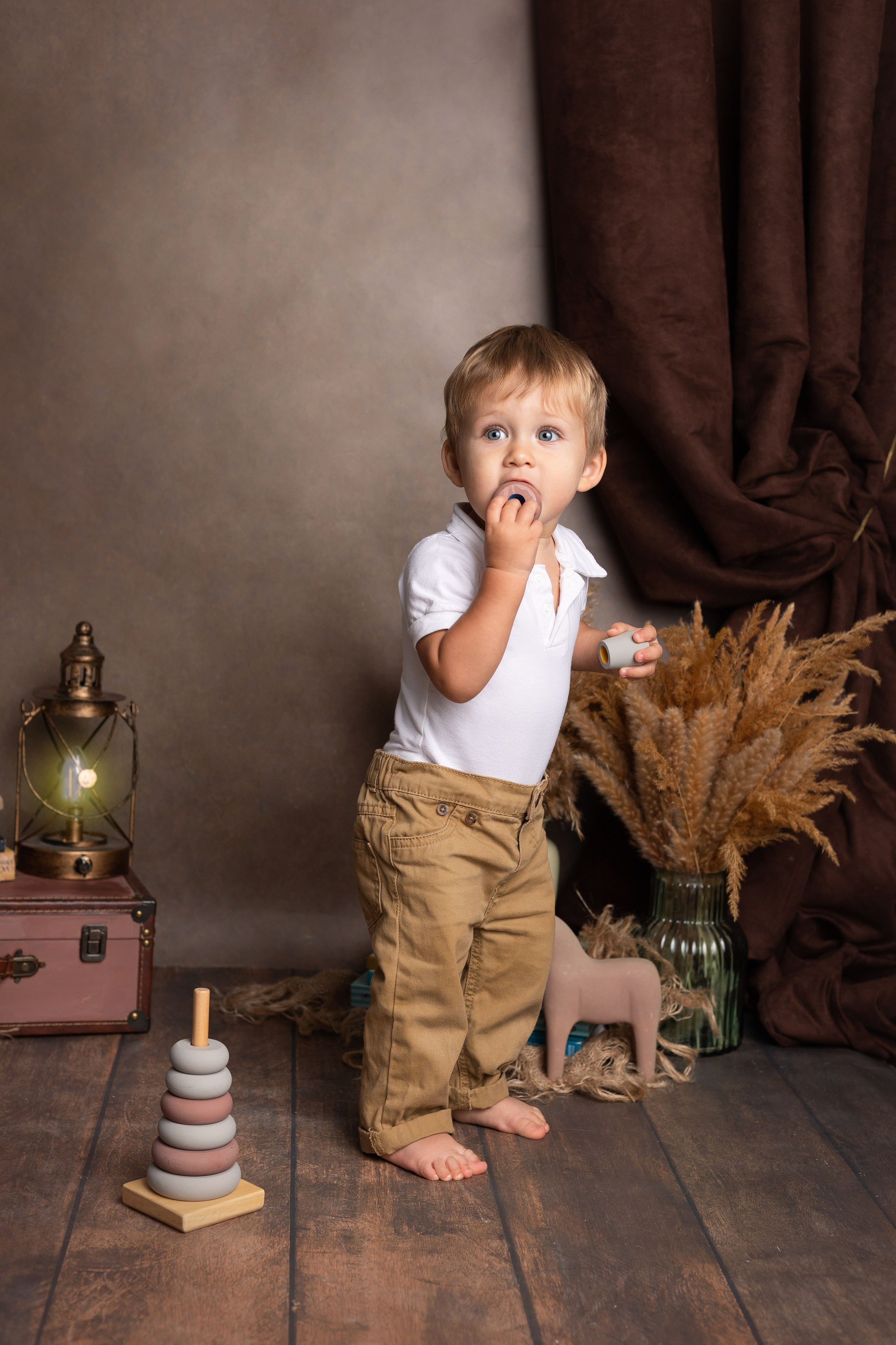 Фотосессия годовалых детей. Фотограф новорожденных в Омске Анастасия Моисеева