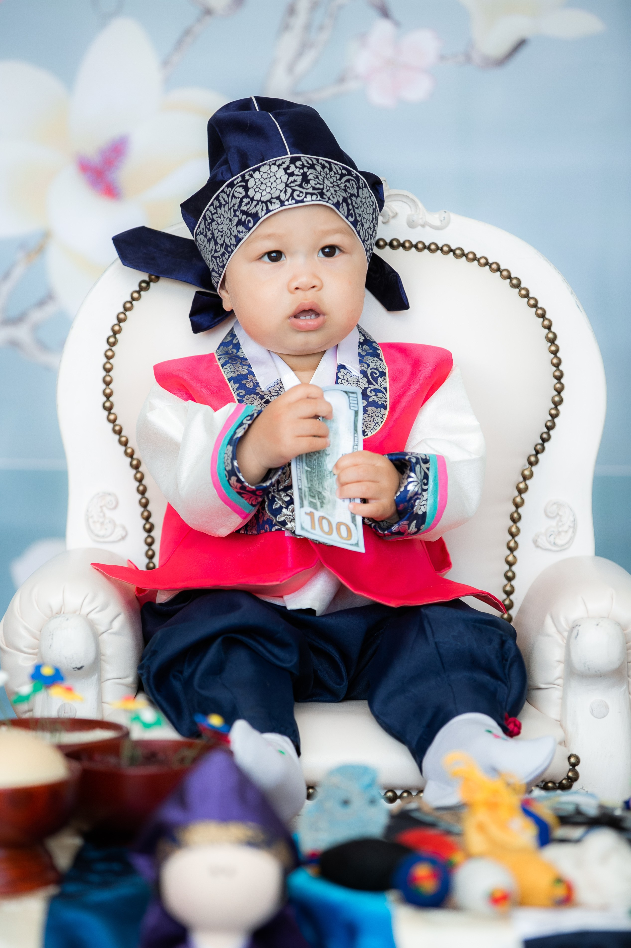 첫돌 Утренняя церемония (малыши). «Инбок» Фото студия