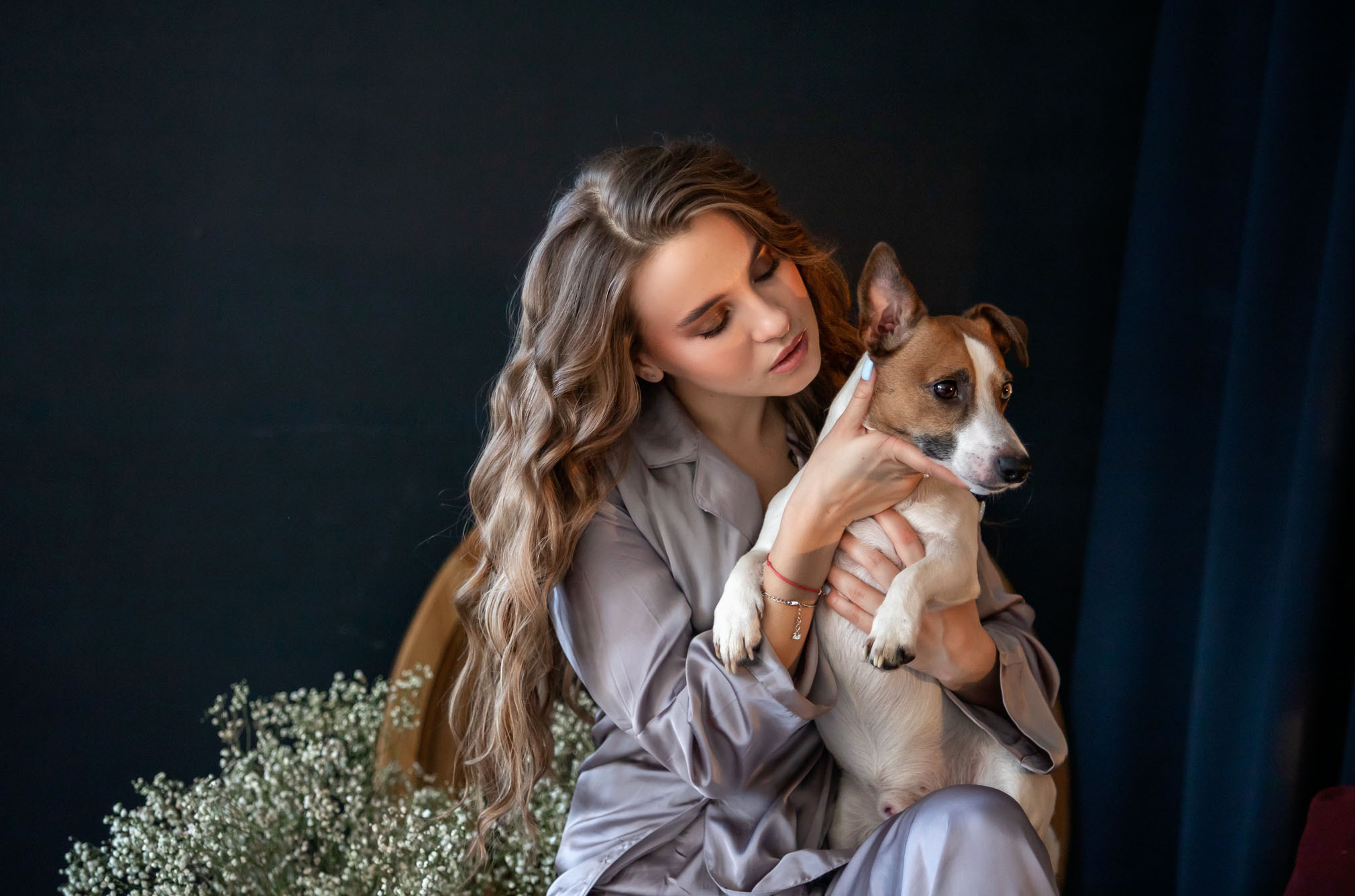 Портрет в студии. Индивидуальная фотосессия. Фотограф Галина Трухина