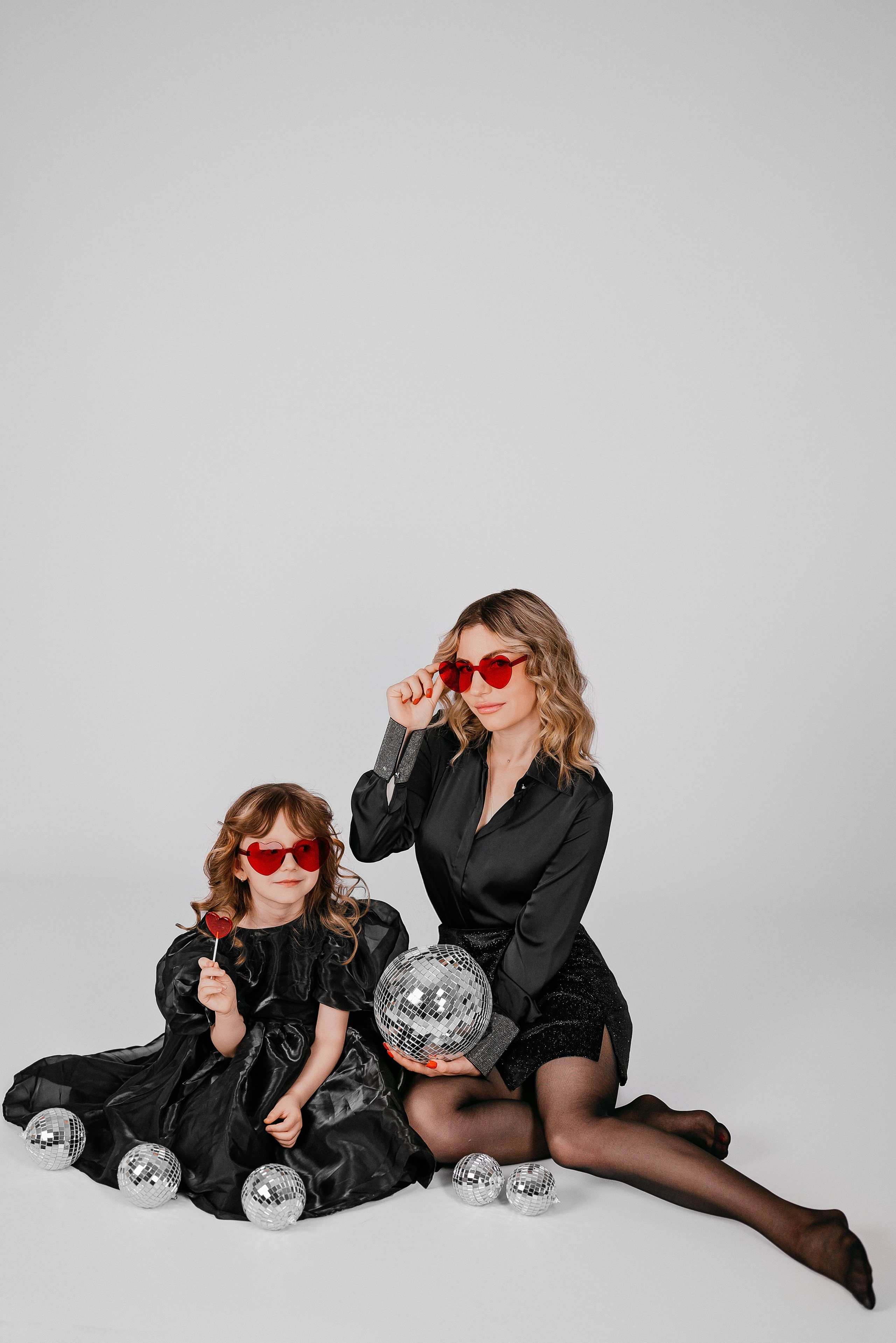 Мама и дочь (студия). Семейный фотограф в Краснодаре