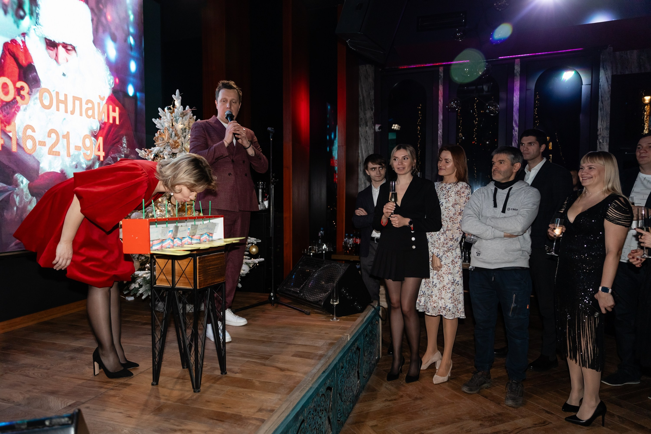 Новогодний корпоратив (Караоке клуб Who is who). Татьяна Чернышова свадебный фотограф Москва