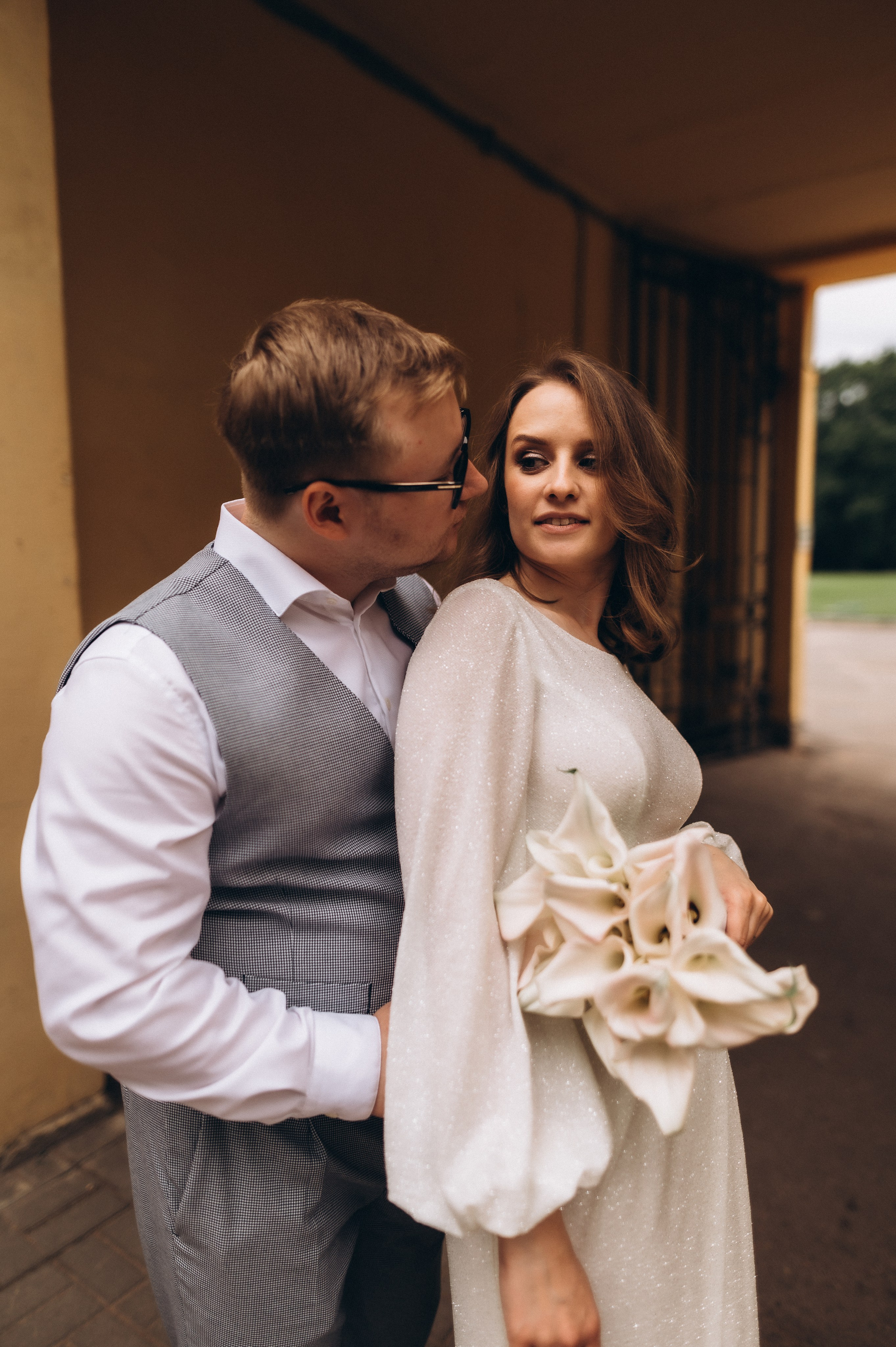 Загс+Оранжерея (камерная свадьба). Фотограф ПИТЕР СПБ Надежда Баранова