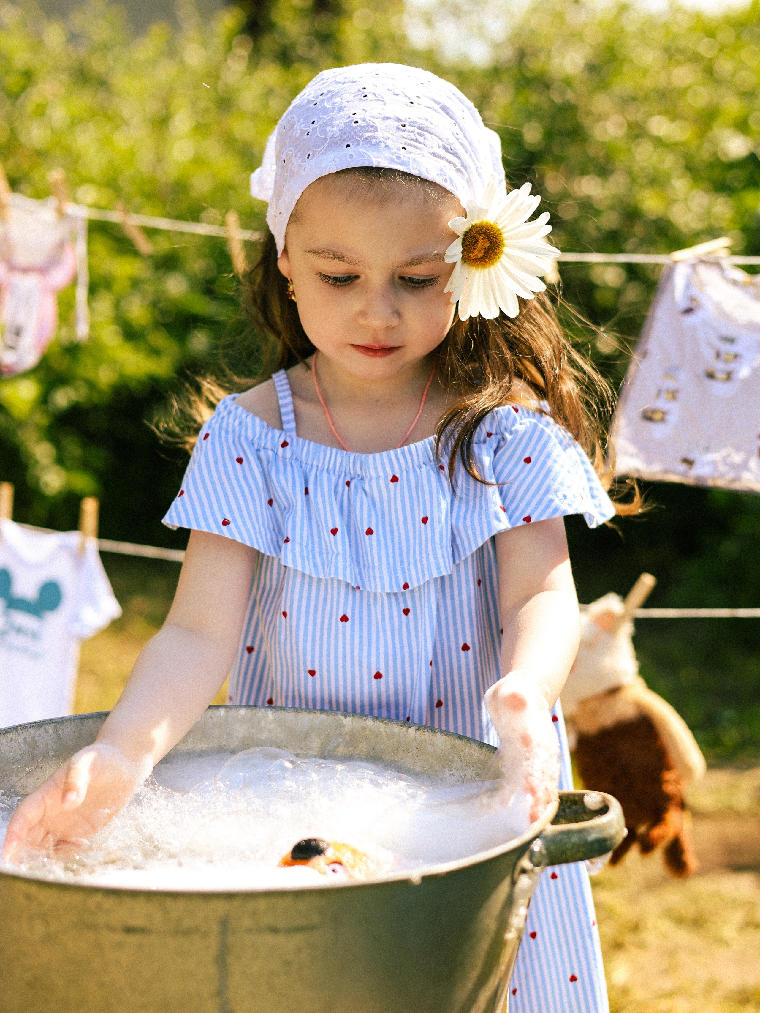 Вероничка и ее домашние хлопоты. Мания, портретный фотограф в городе Оренбург