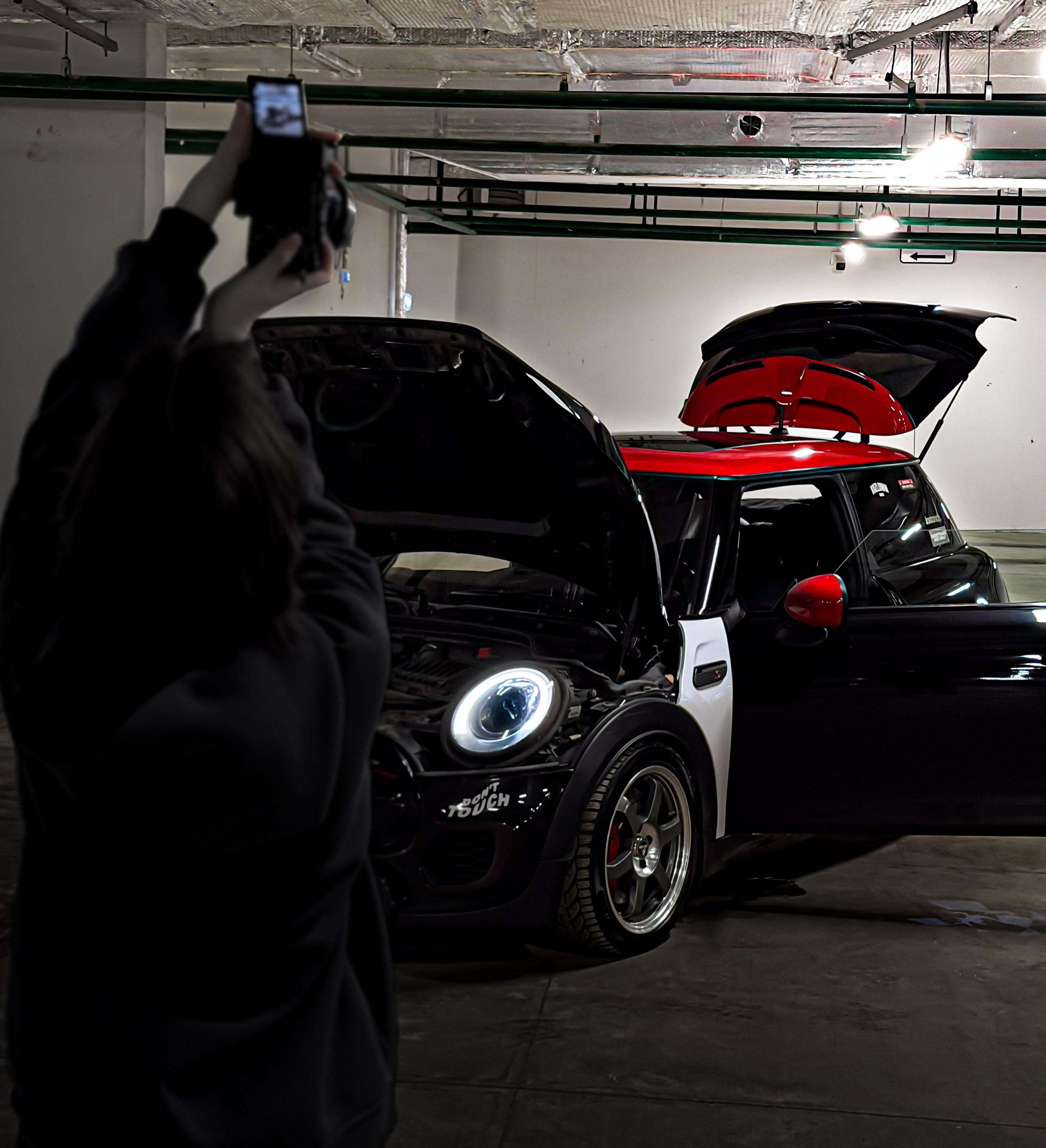 Mini Cooper JCW. Автомобильный фотограф в Москве