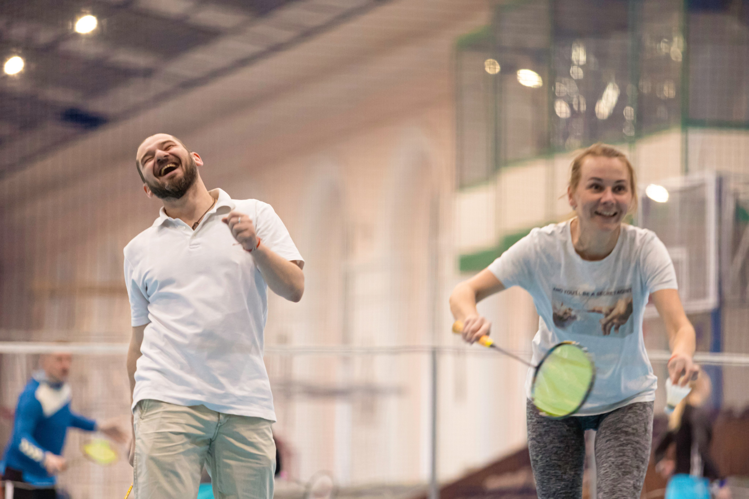 Турнир по бадминтону. Фотограф на праздник, корпоратив, День Рождения и Юбилей в г. Санкт-Петербурге Алексей Анкушев