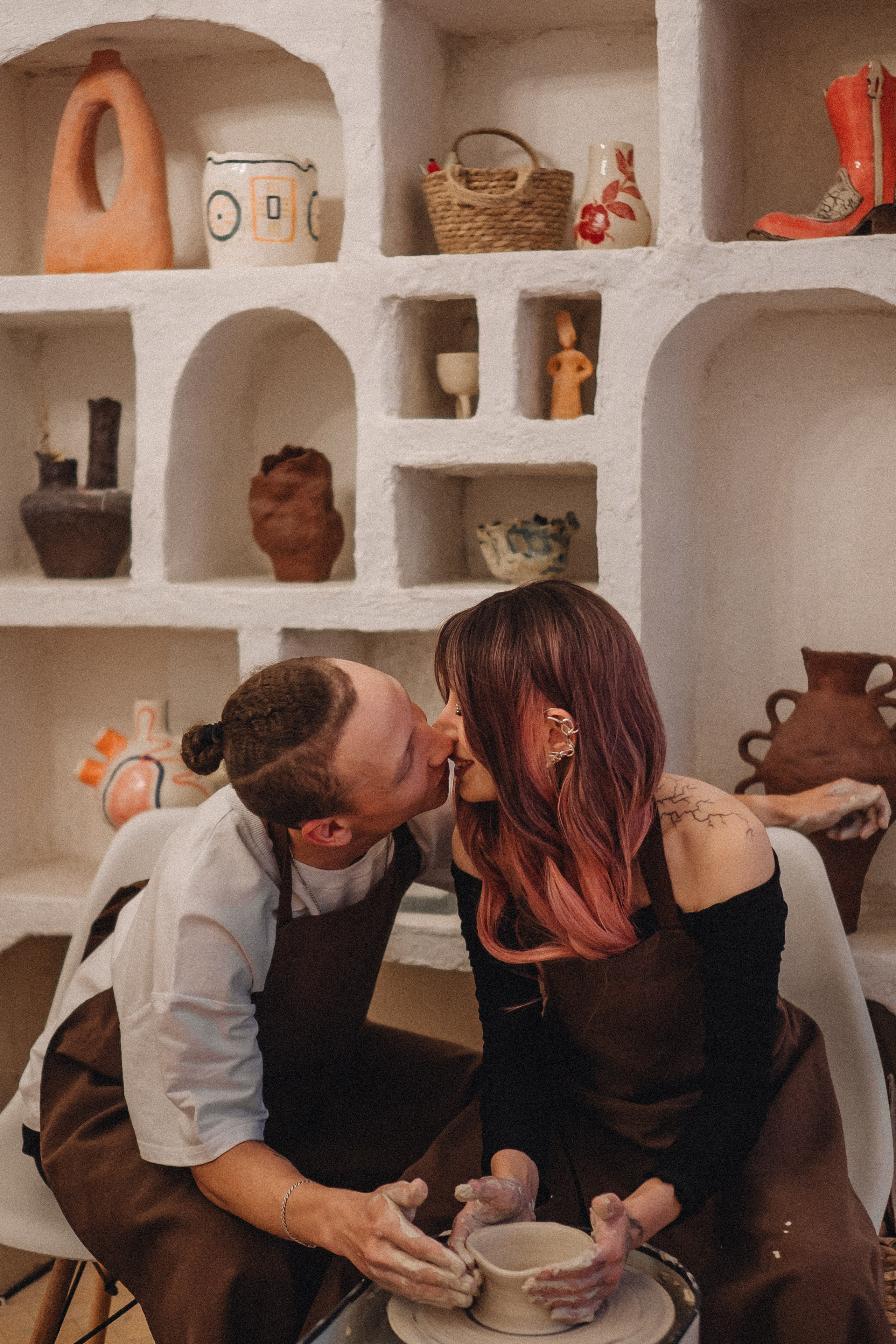 СВИДАНИЕ В ГОНЧАРНОЙ МАСТЕРСКОЙ. Профессиональный фотограф, Санкт-Петербург — Виктория Богомолова