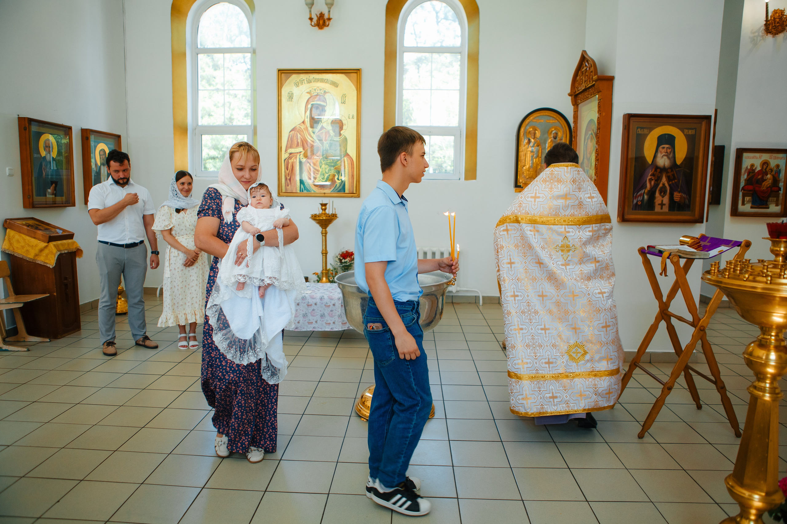 Крестины. Фотограф Александра Рышкова