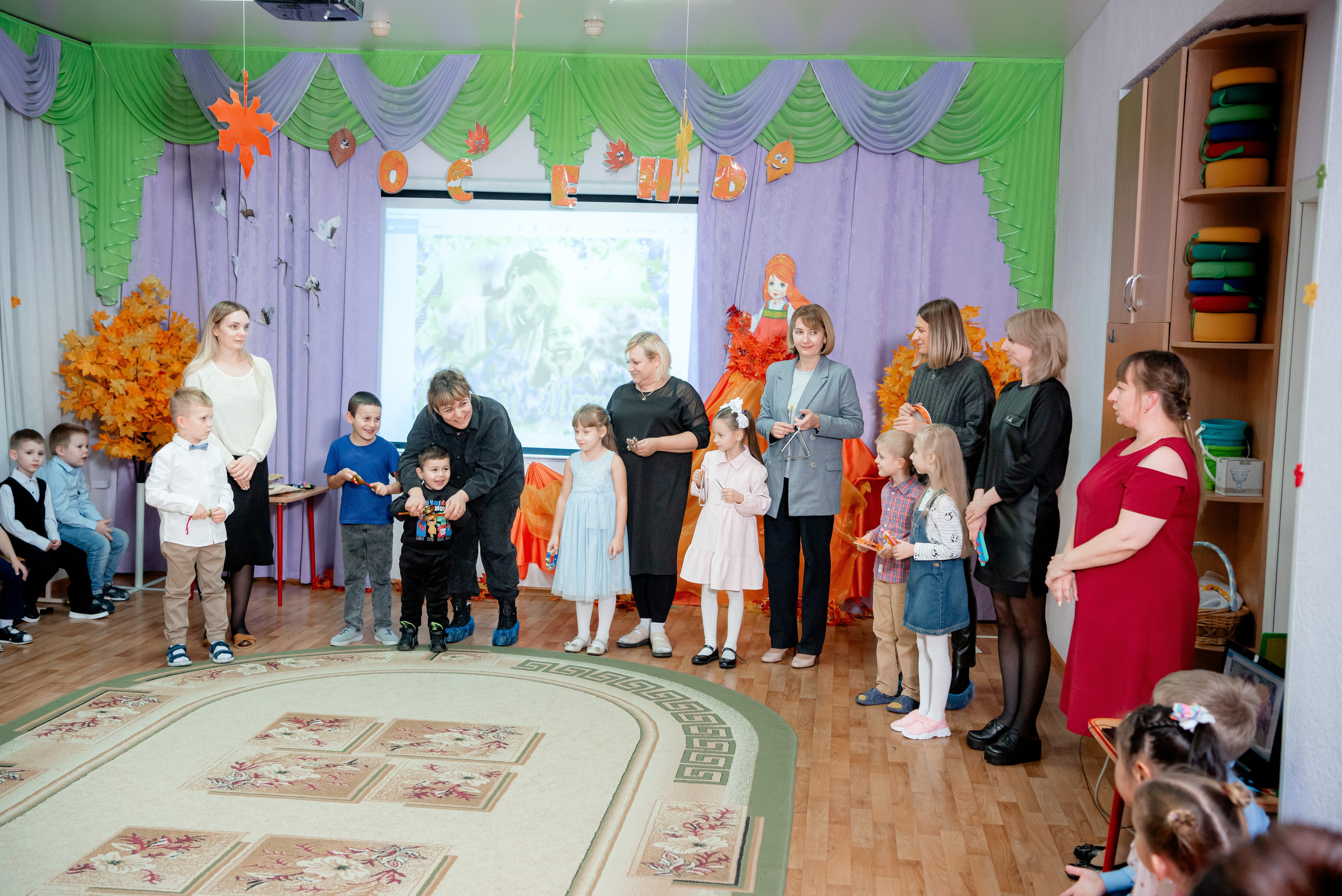 День мамы в детском саду. Фотограф в Волгограде и Волжском Александр Горбань