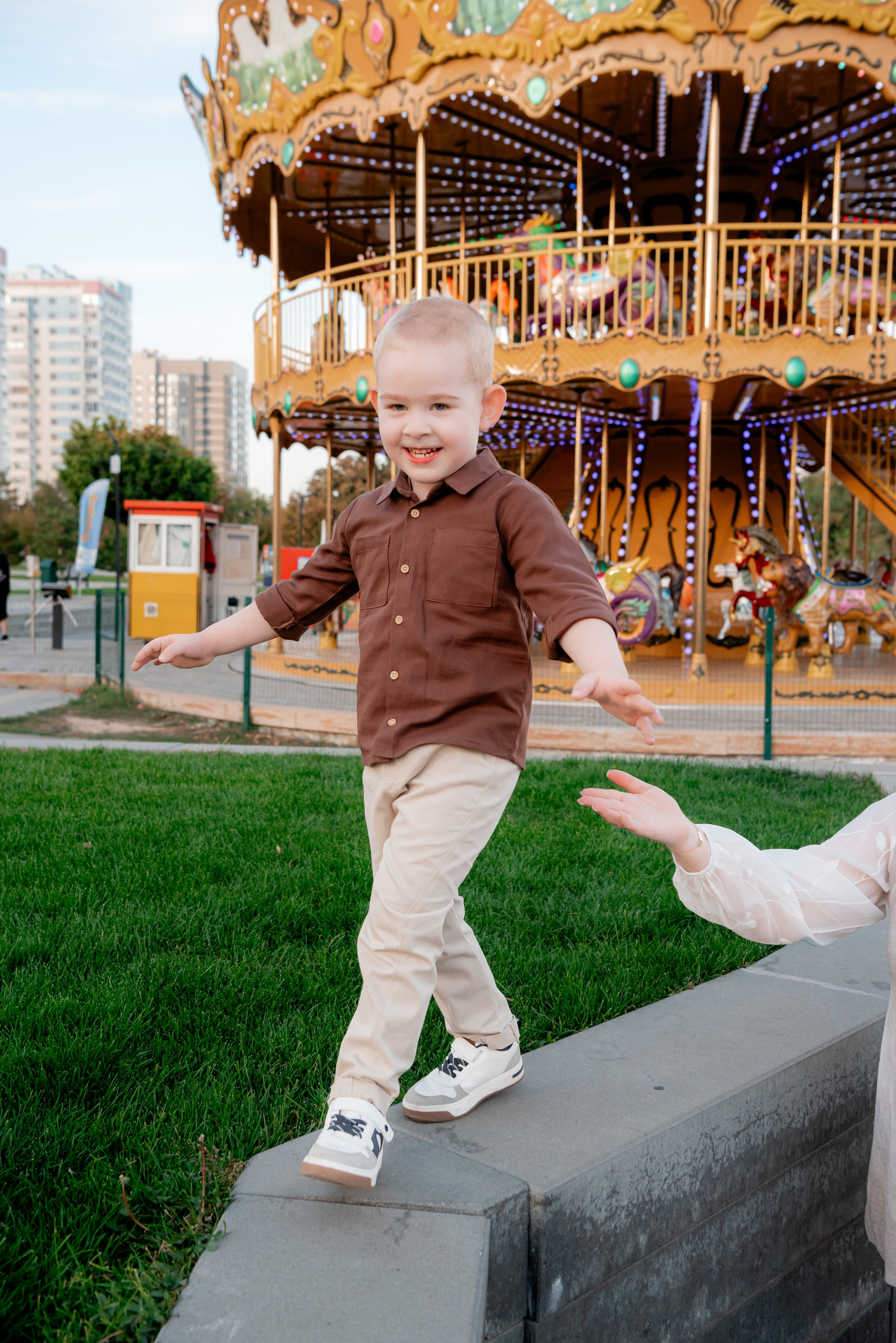 Семья в ЦПКиО. Фотограф в Волгограде и Волжском Александр Горбань