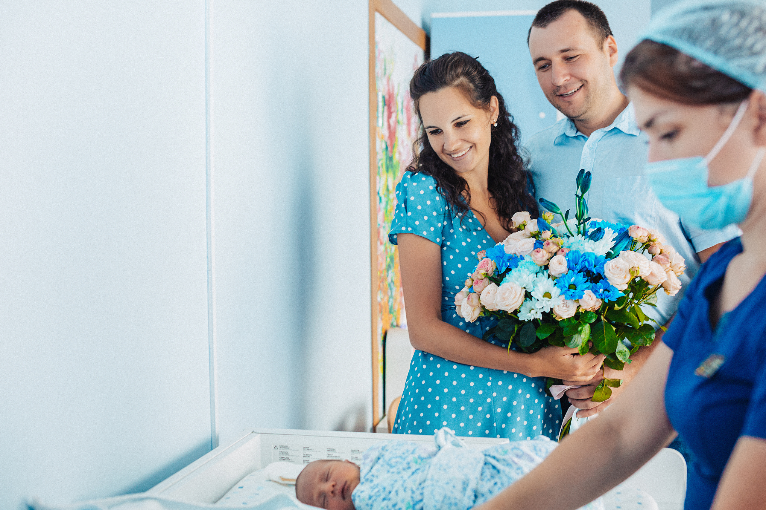 Выписка с роддома Ярослава. Свадебный и семейный фотограф/видеограф в Краснодаре Наталья Осинская