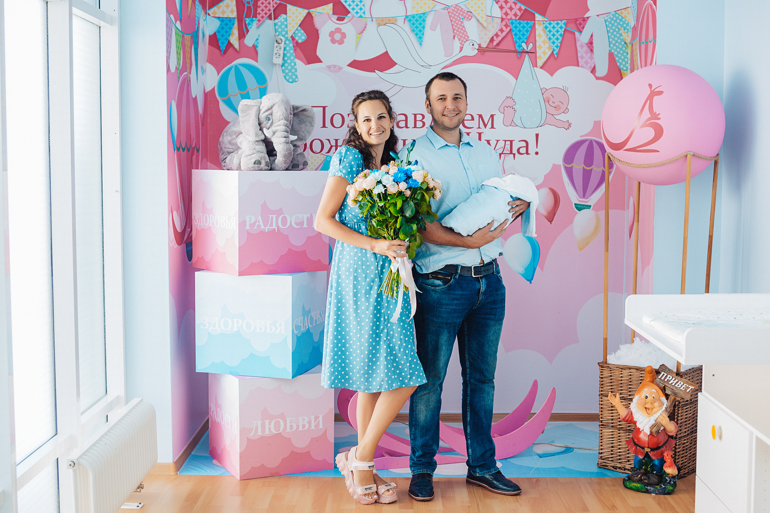 Выписка с роддома Ярослава. Свадебный и семейный фотограф/видеограф в Краснодаре Наталья Осинская