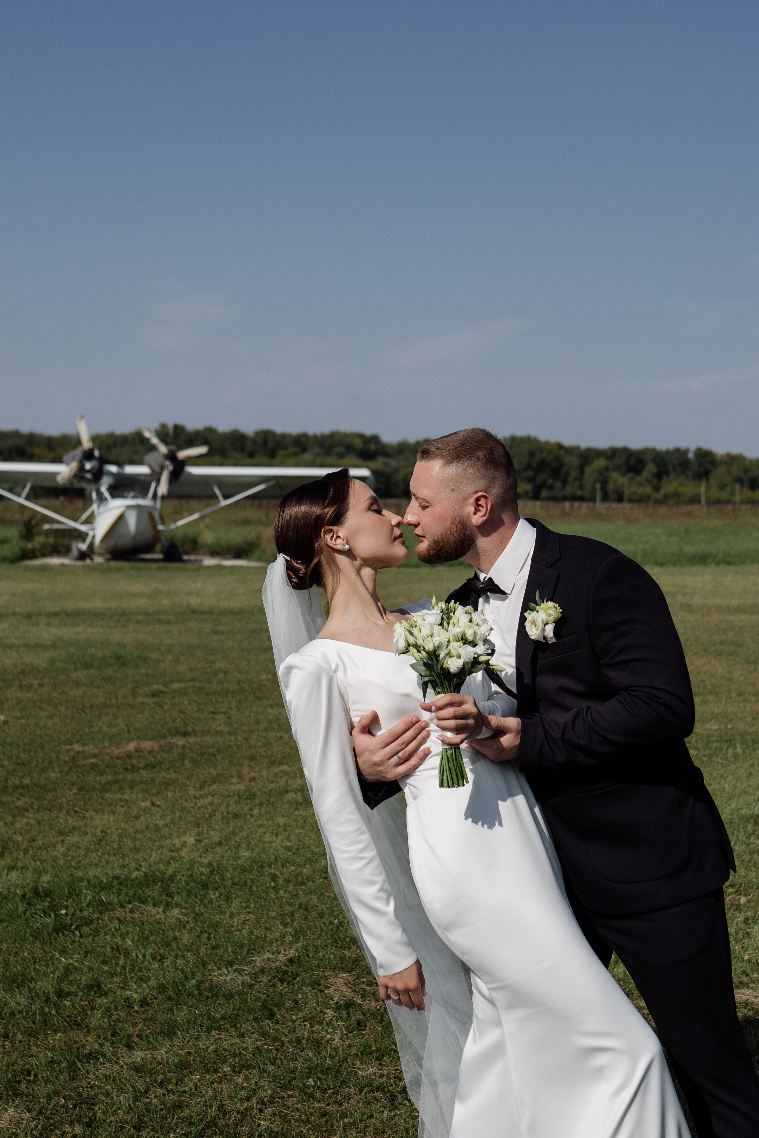 Аэродром. Свадебный фотограф Тольятти Москва Адамова Виктория