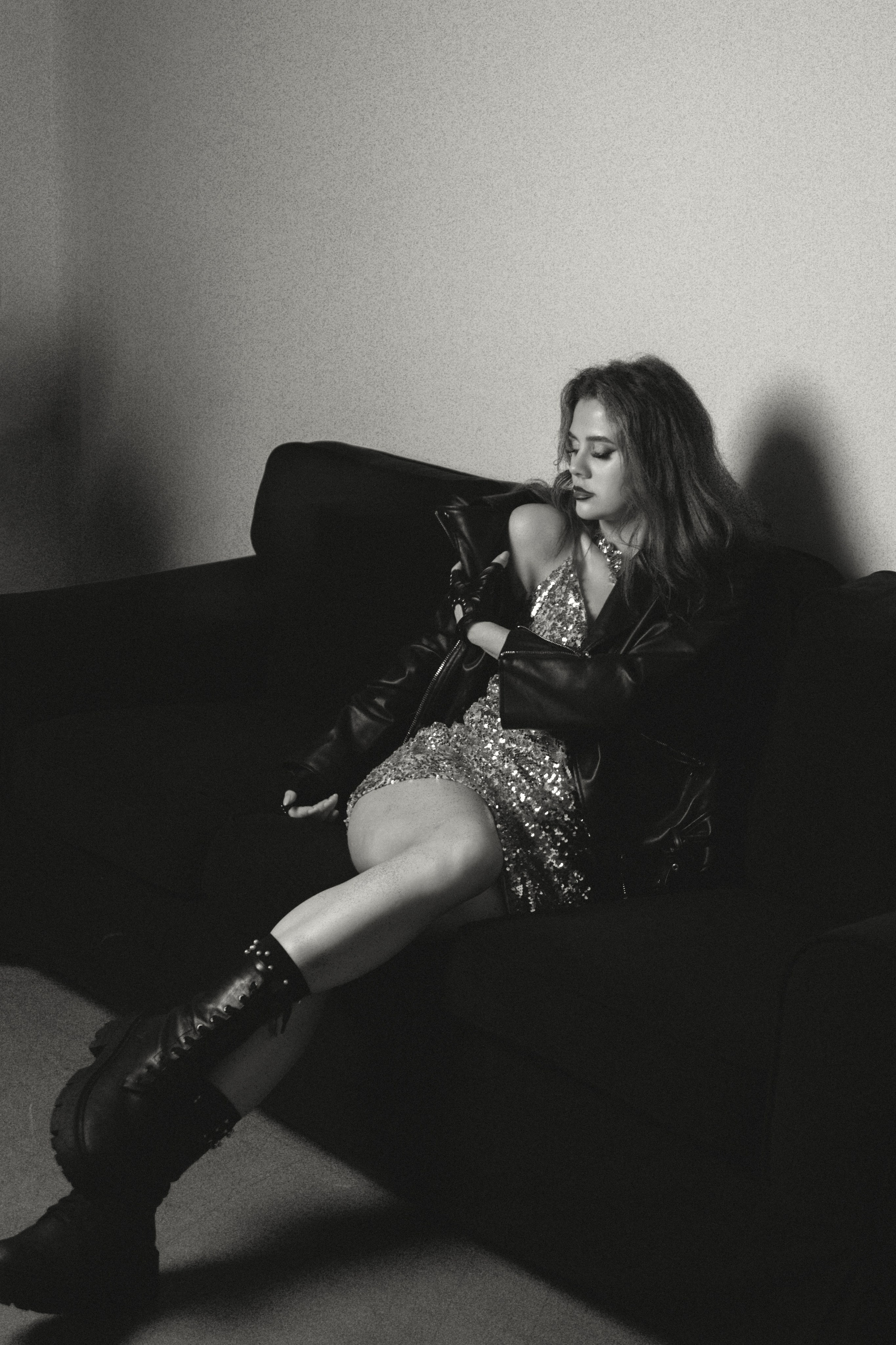 Съемки в студии