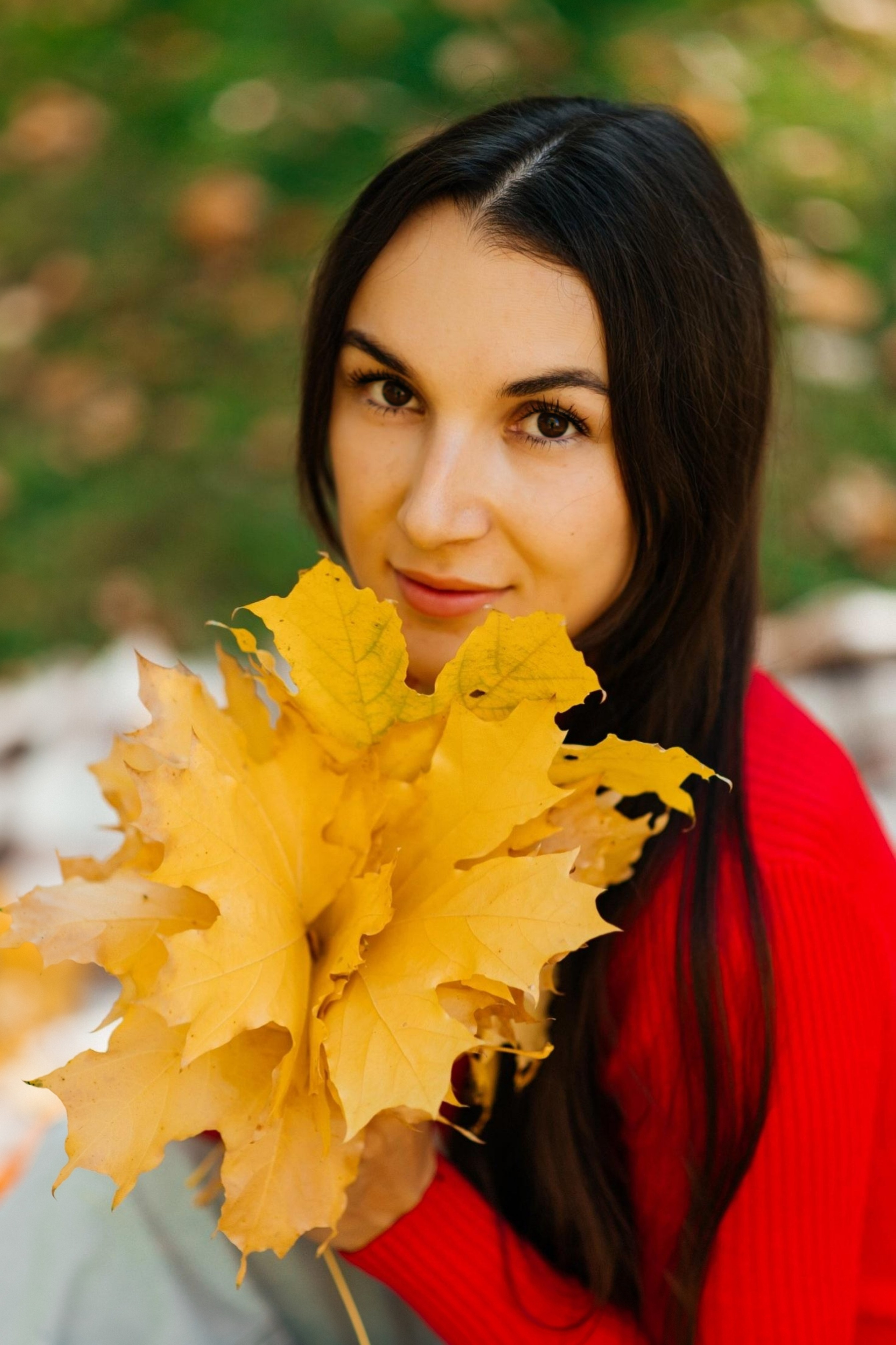 Осенью в парке. Семейный фотограф в Оренбурге Анна Рожкова