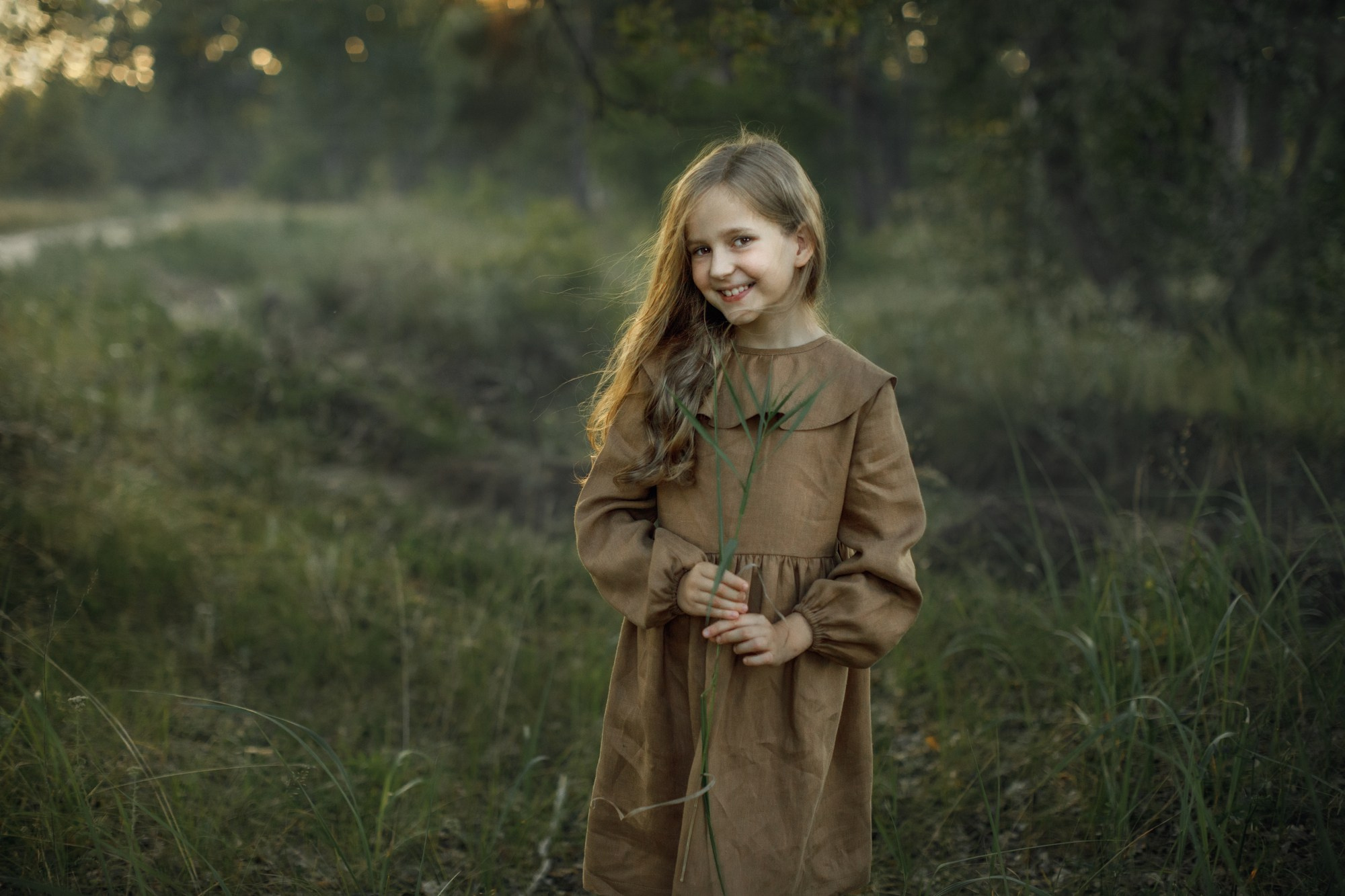 детский портрет, фото ребенка на природе, детская фотосессия, красивая детская фотография