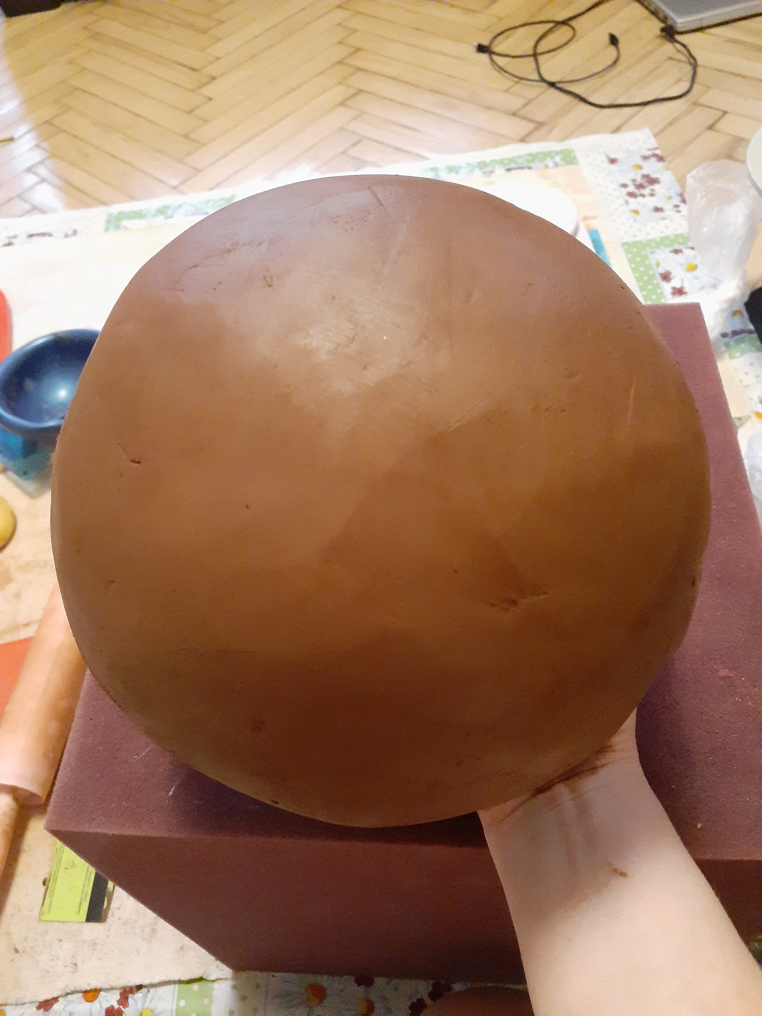 Что остается за кадром, или процесс работы керамиста. Керамика с историей. Елена Рогалёва