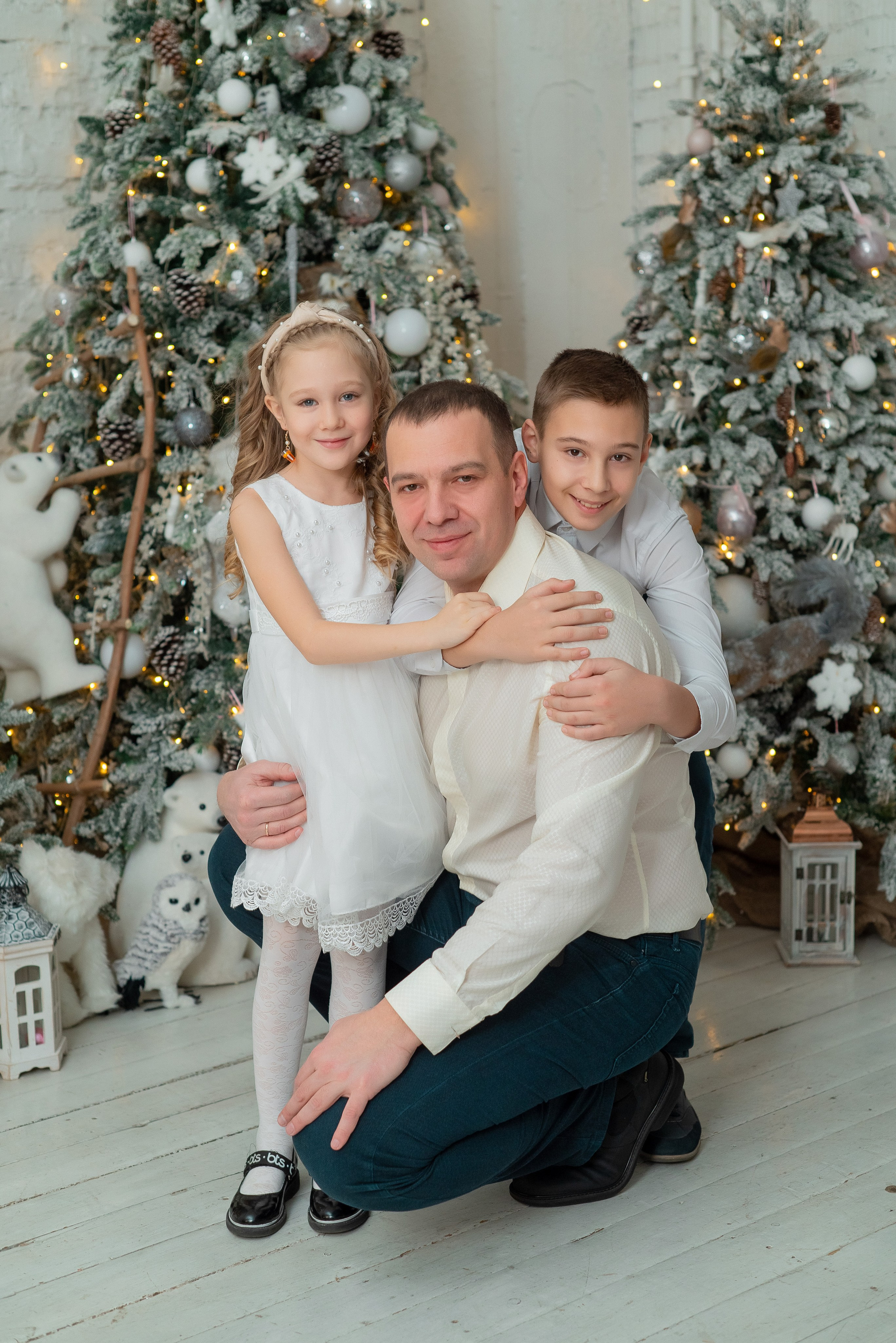 Новый год в студии. Фотографы Ивановы Краснодарский край