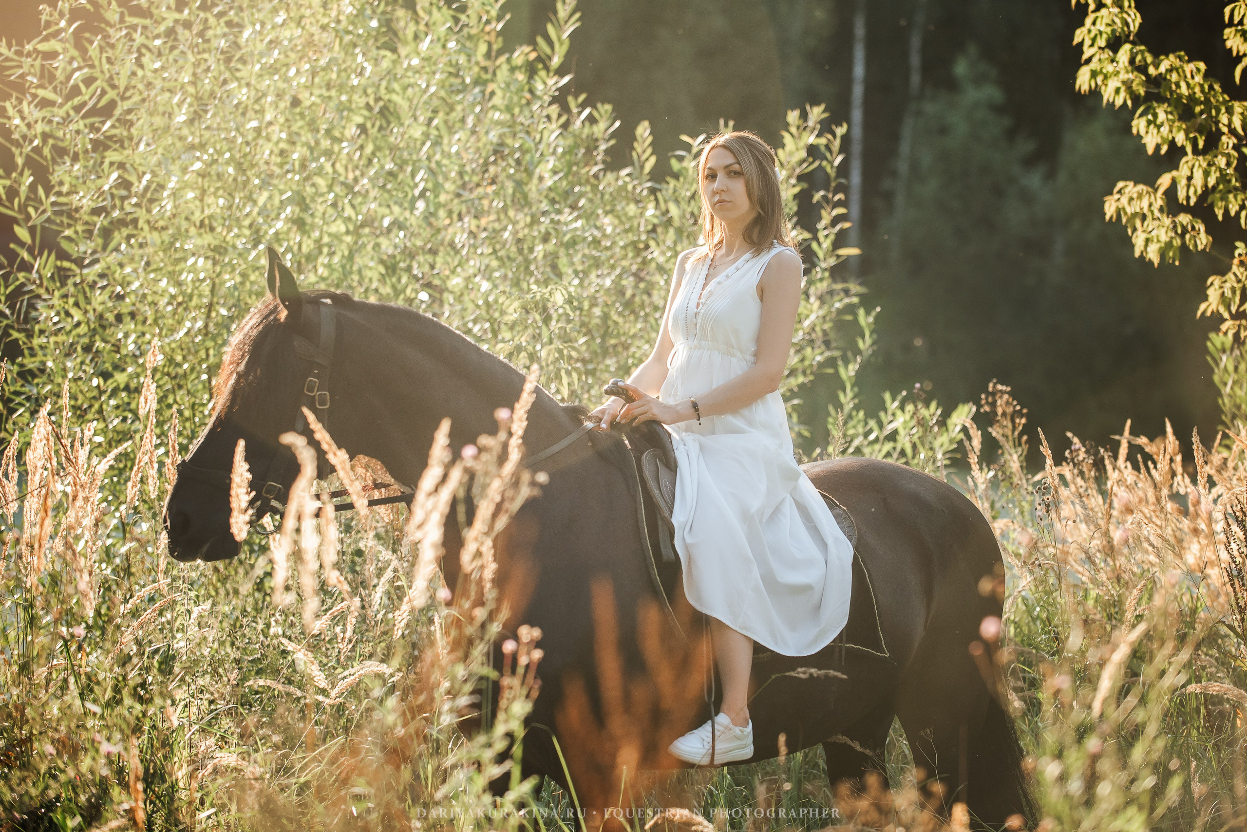 Светлана и Пена. Конный фотограф Куракина Дарья • Фотосессии с лошадьми