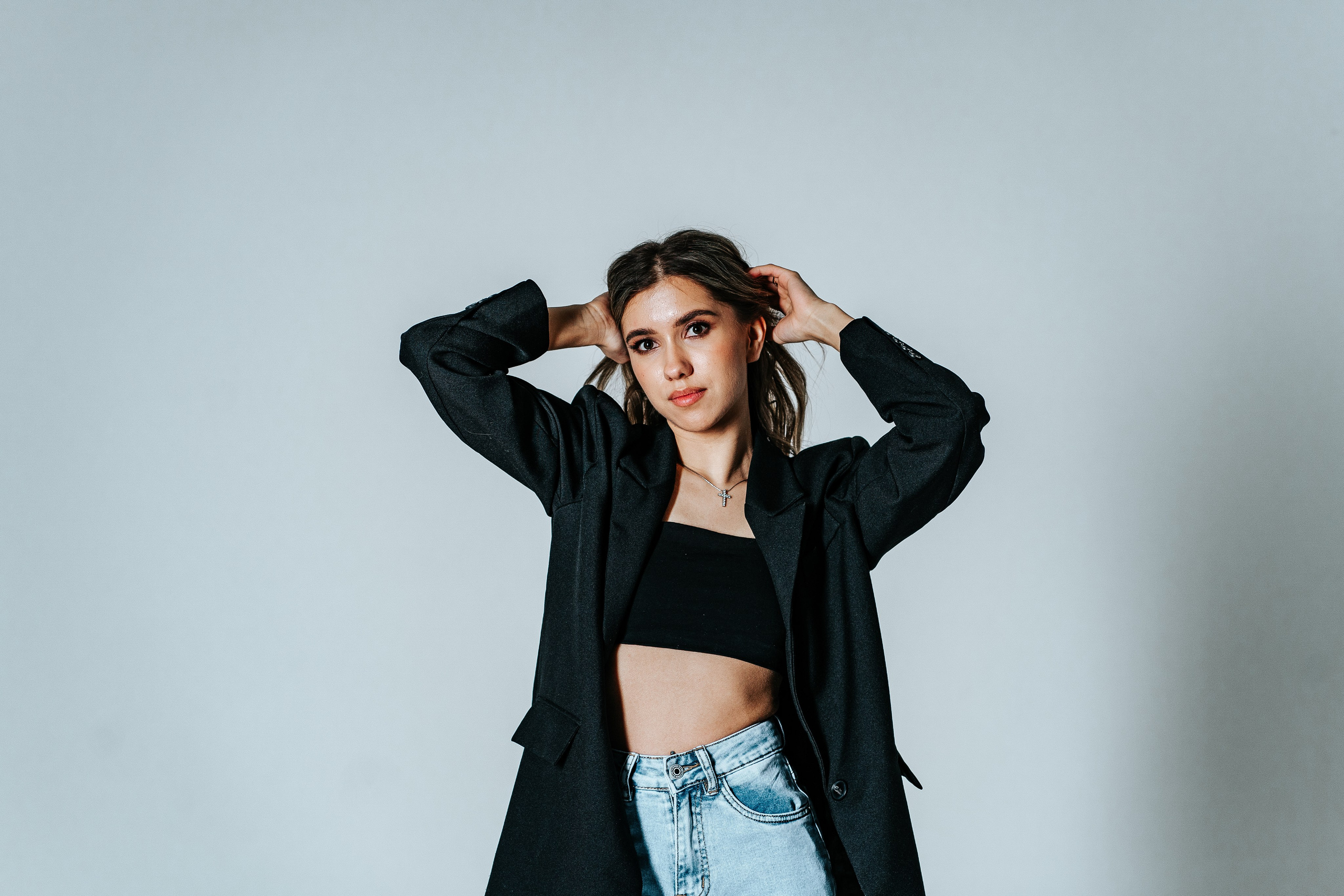 Вероника (фотосессия студия). Свадебный и семейный фотограф в Москве Софья Алмостова