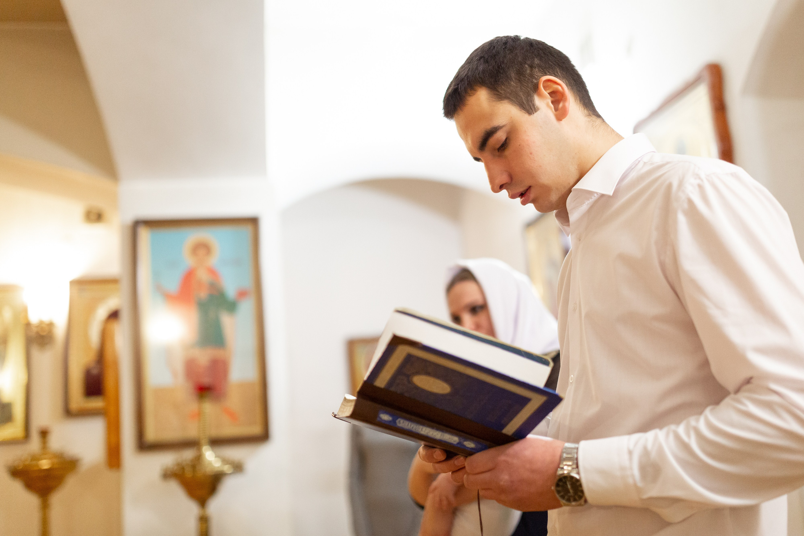 Таинство крещения. Фотограф Комаров Сергей