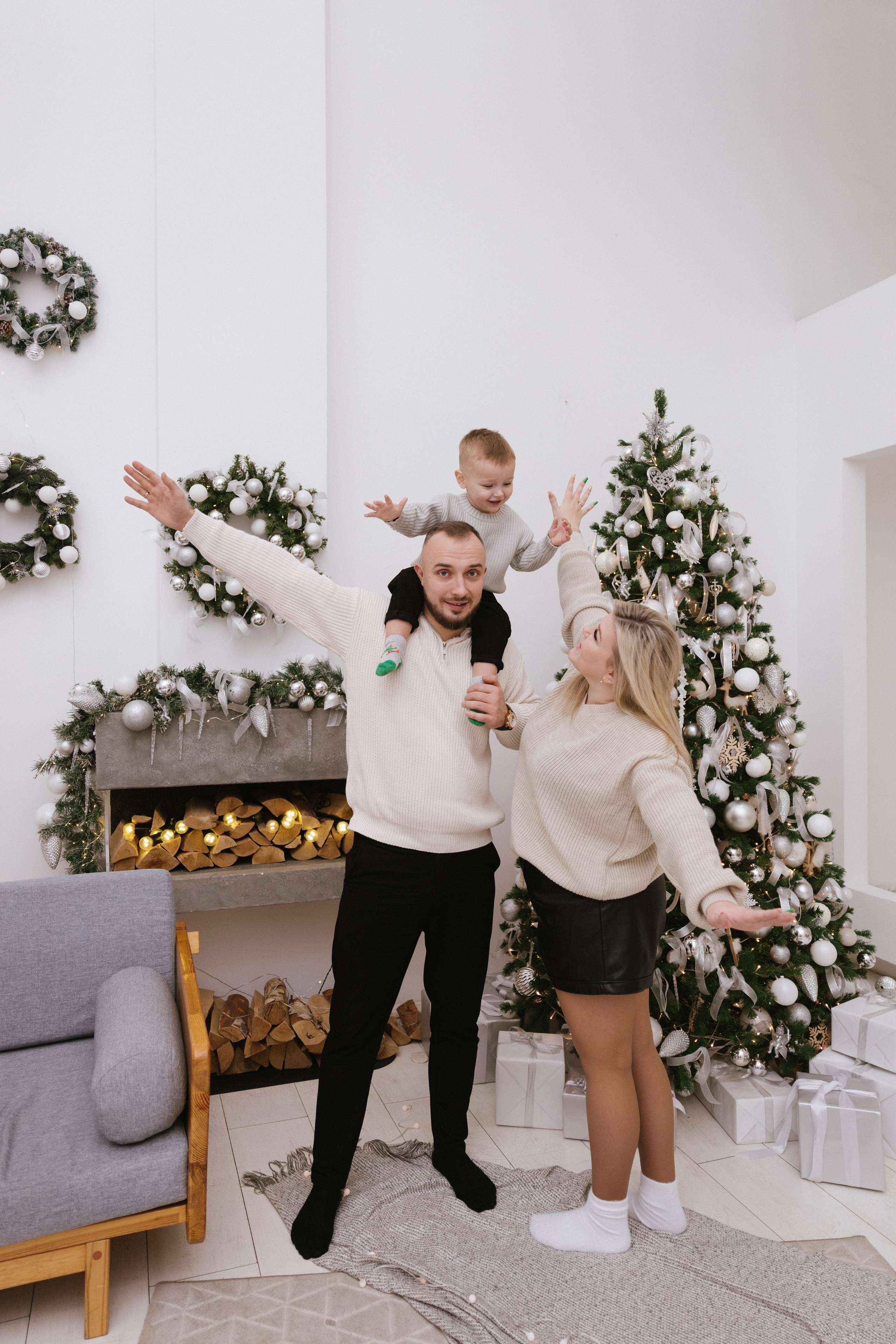 Екатерина, Алексей и Миша. Фотограф Дарья Смирнова