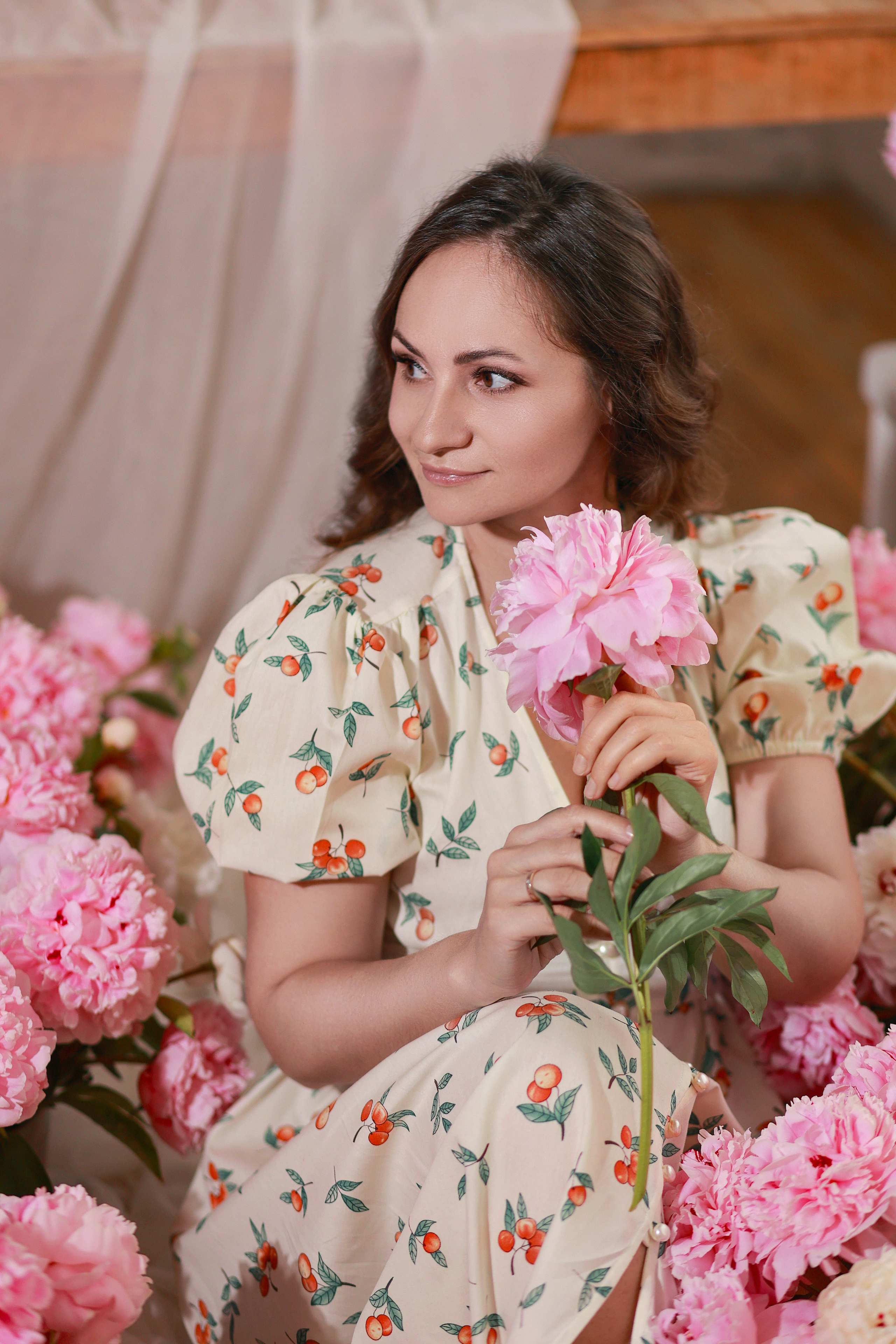 Пионы. Детский семейный фотограф Краснодар