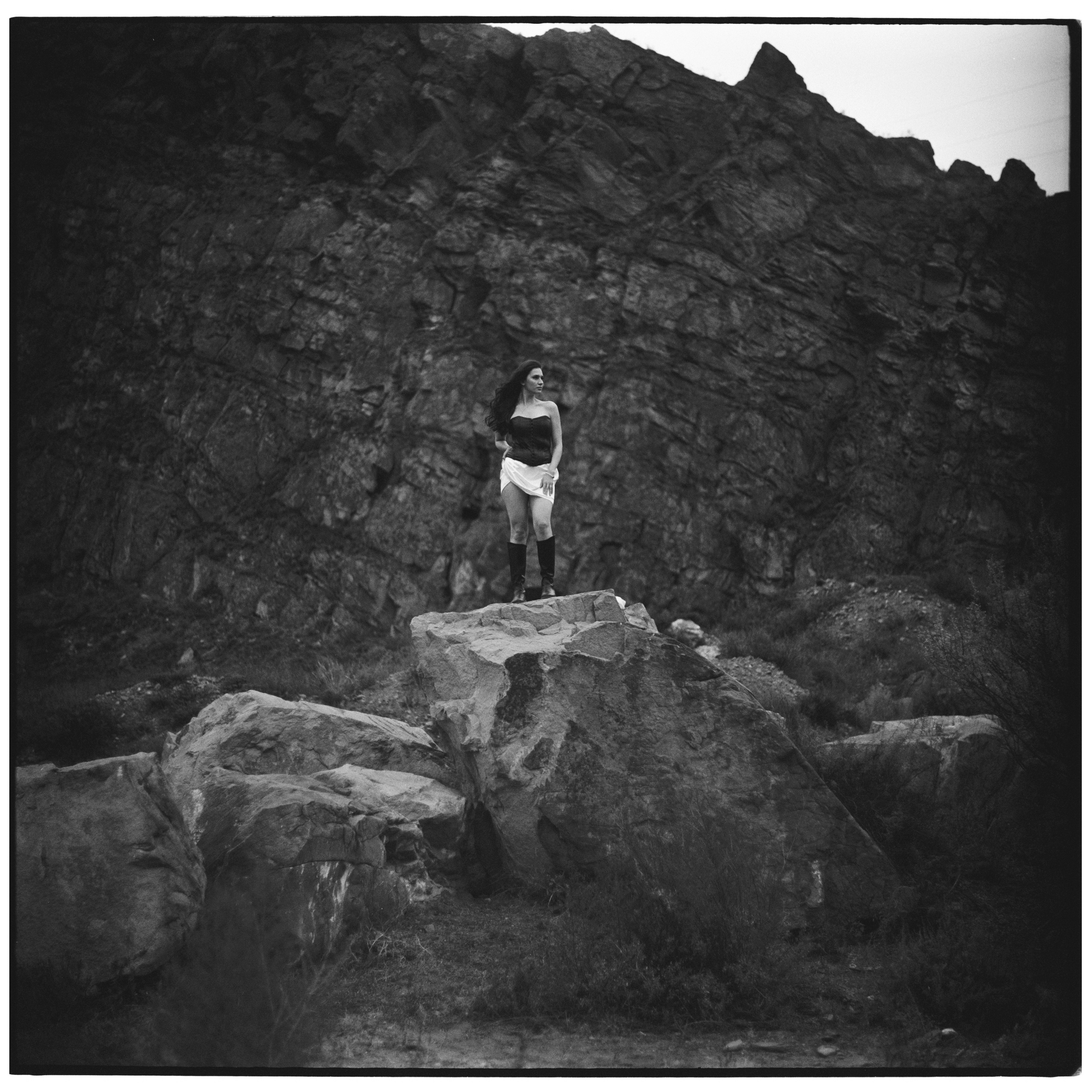 Катя (пленка 120 тип)/Katya (film 135). Фотограф Айдын Седип в Кызыле