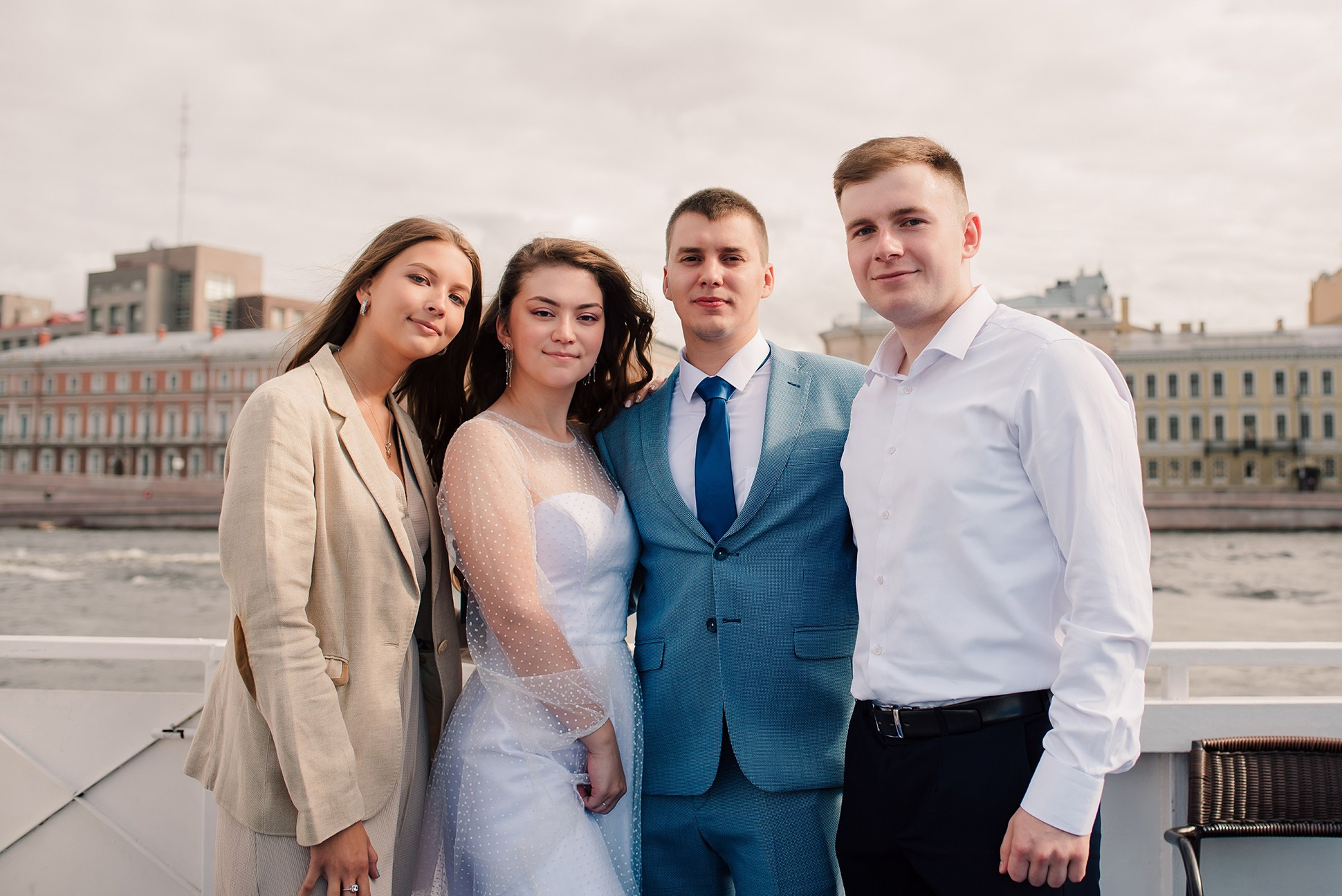 Юля и Андрей. Банкет на воде. Семейный и Свадебный фотограф. Санкт-Петербург. Пушкин