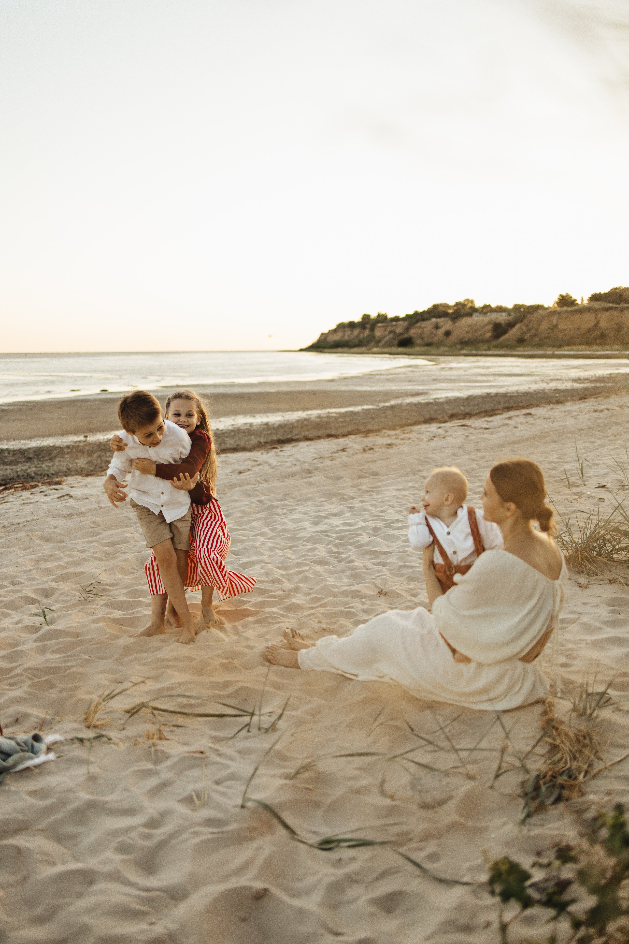Летняя история на берегу. Семейный и детский фотограф, таганрог, ростов-на-дону