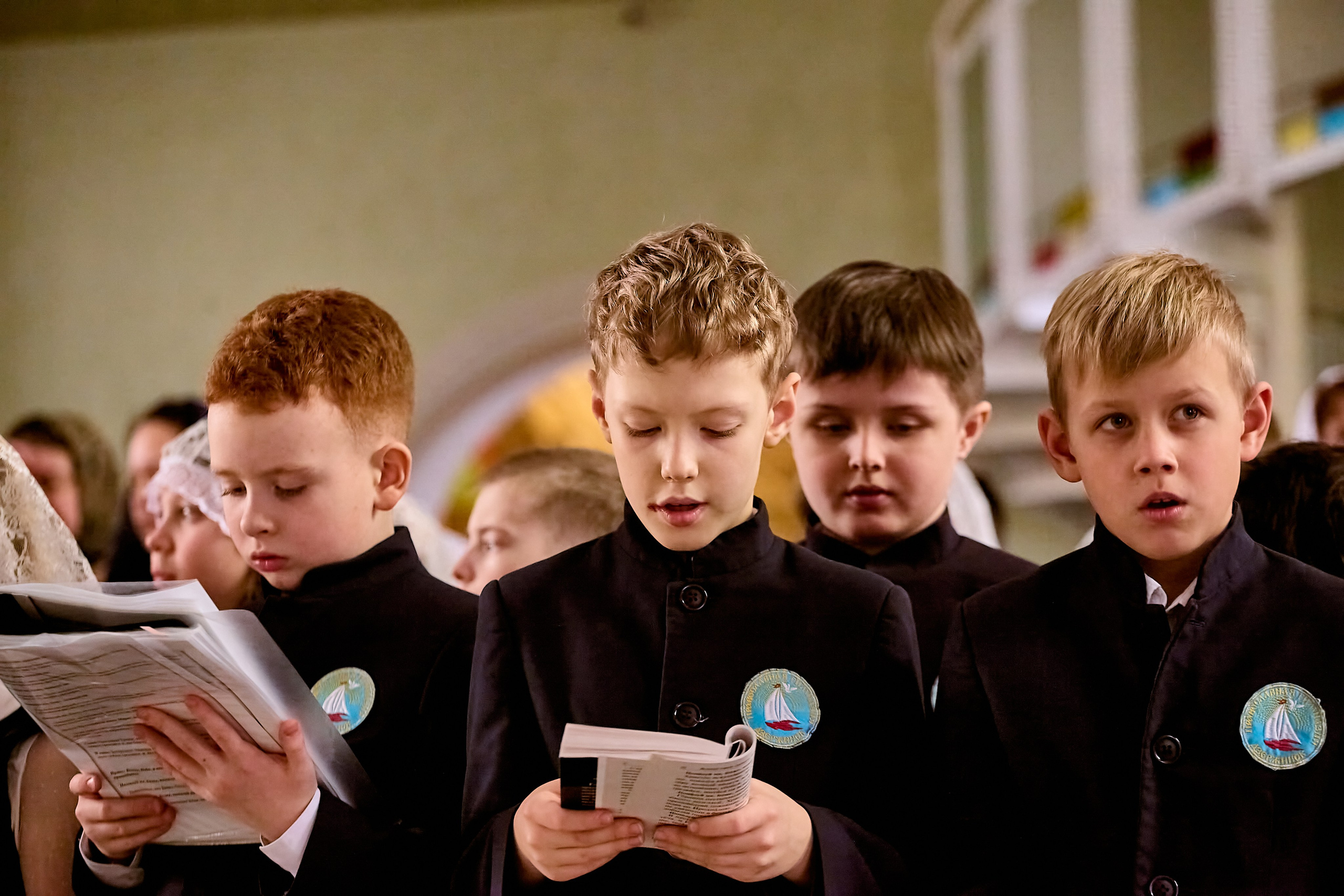 Лица Храма Детский Портрет в Храме