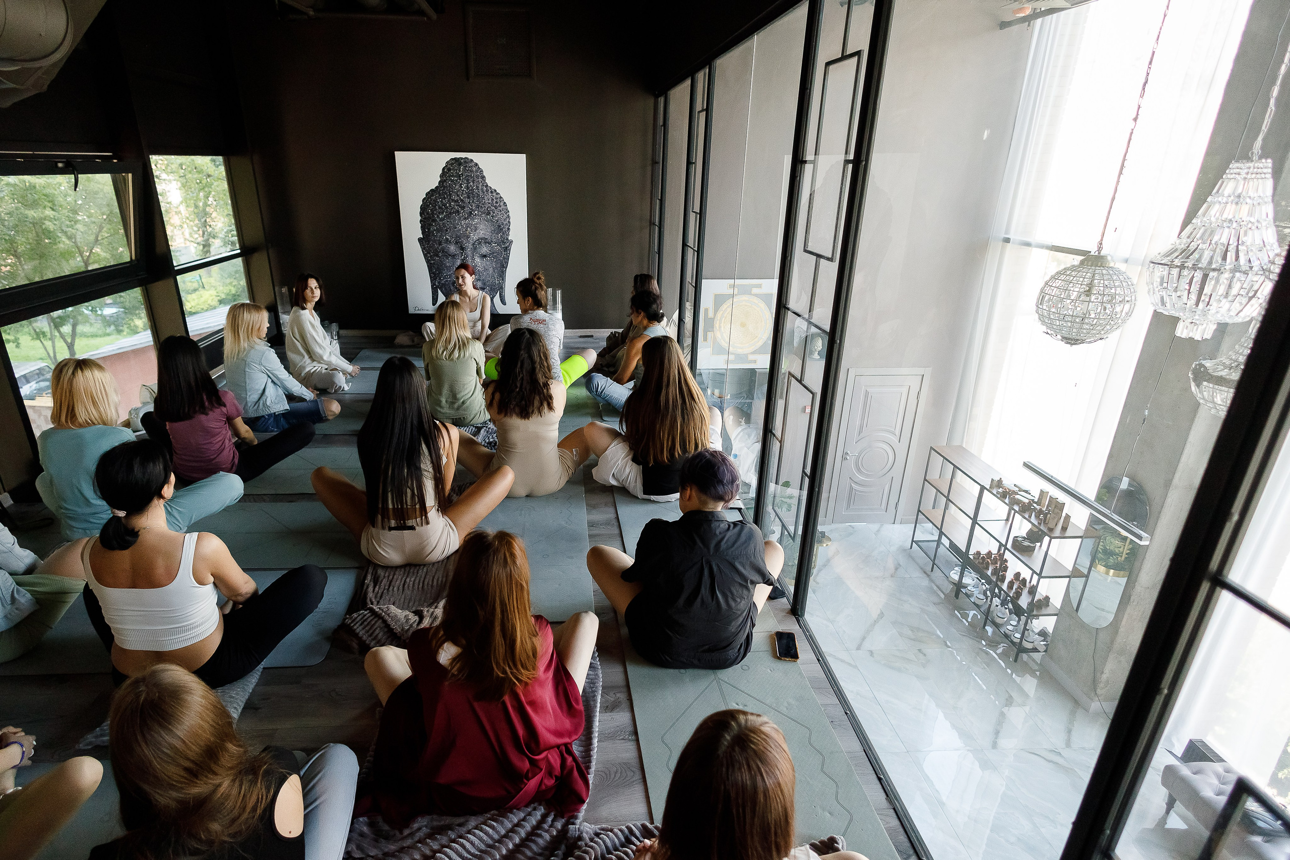 Фестиваль йоги. Фотограф Москва