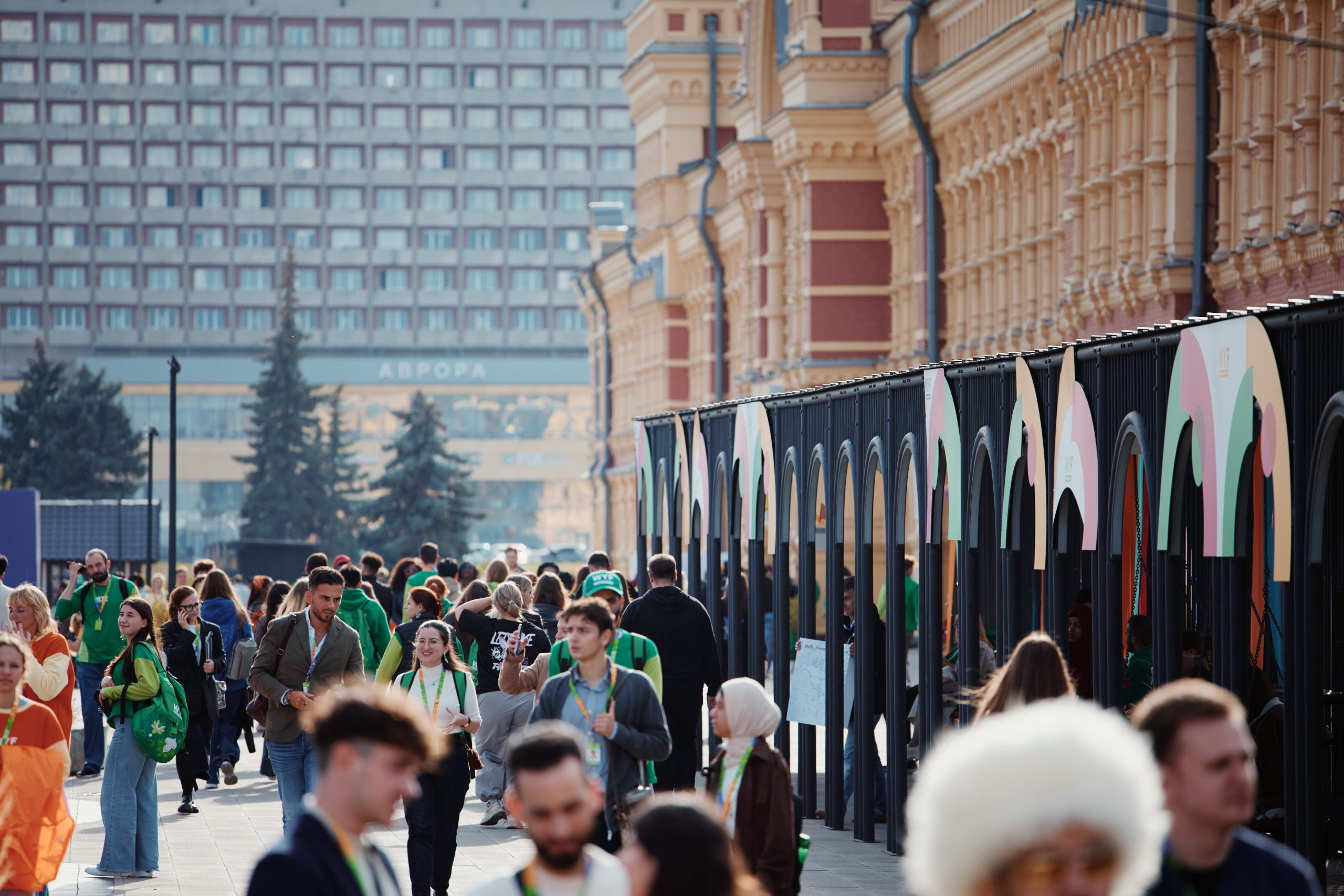 Слет фестиваля молодежи 2025. Репортажная съемка в Москве