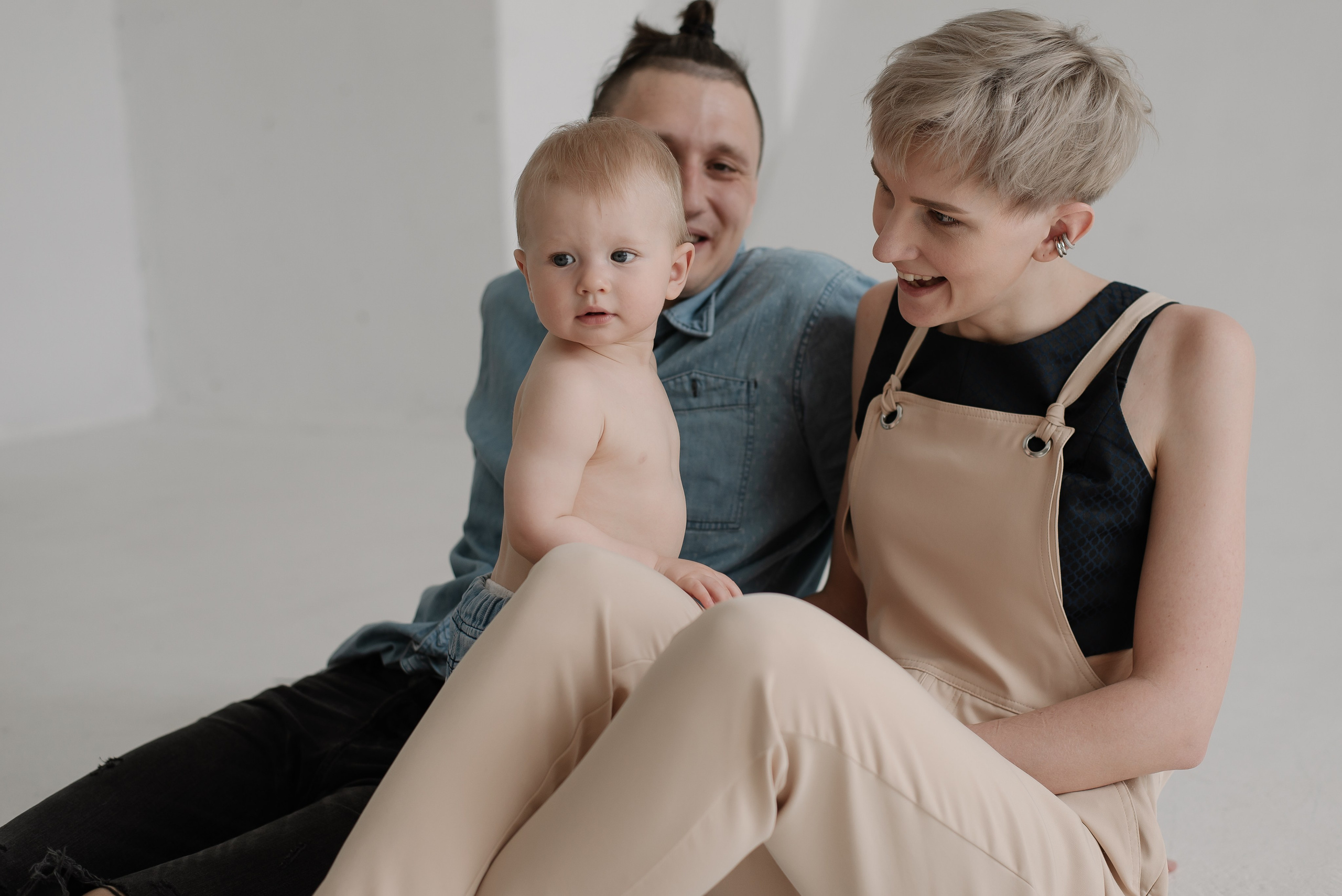 Родион, Ольга и Елисей. Портретный фотограф Ксения Люндовская