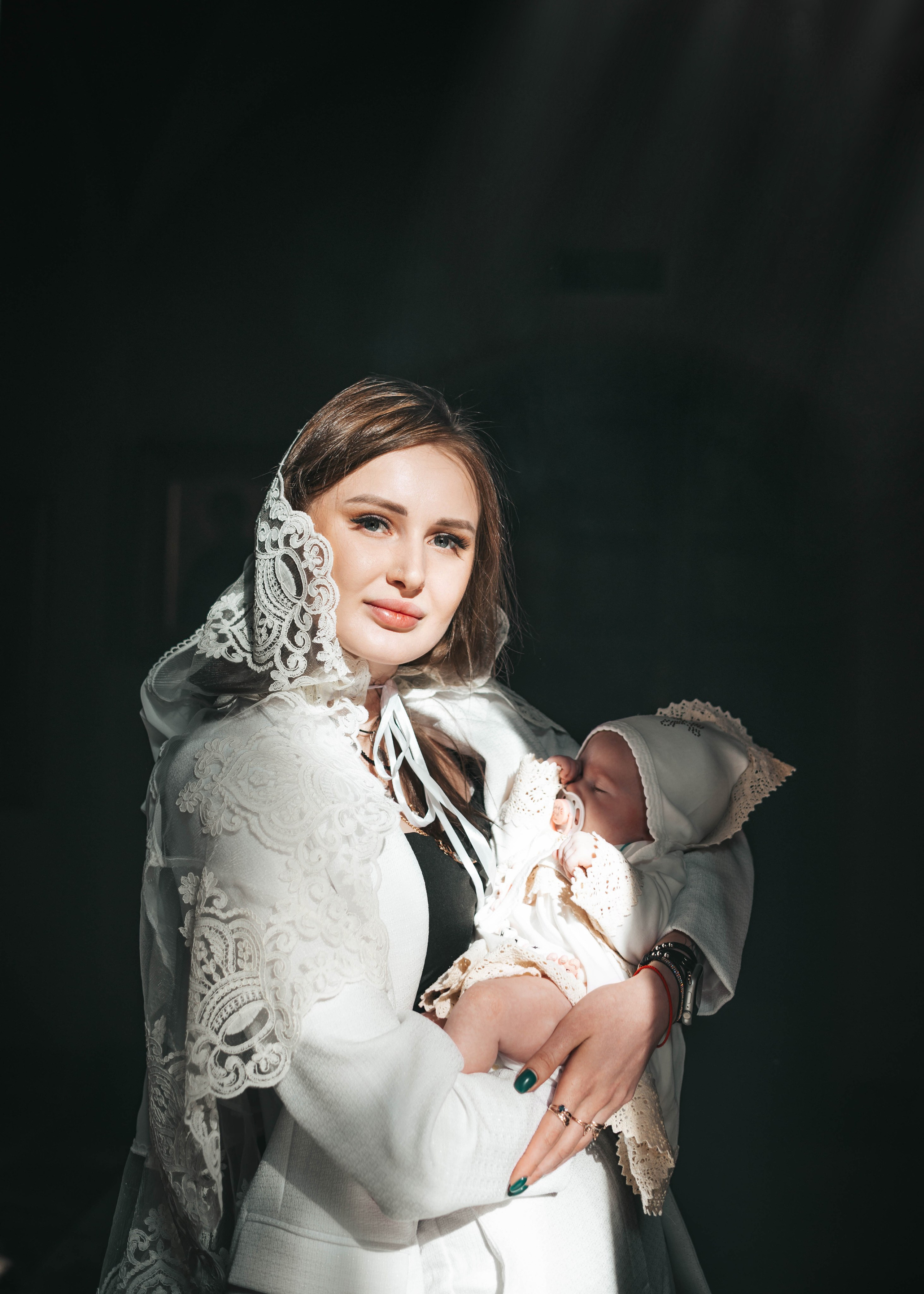 КРЕЩЕНИЕ. Фотосессия новорожденных в Москве и Московской области