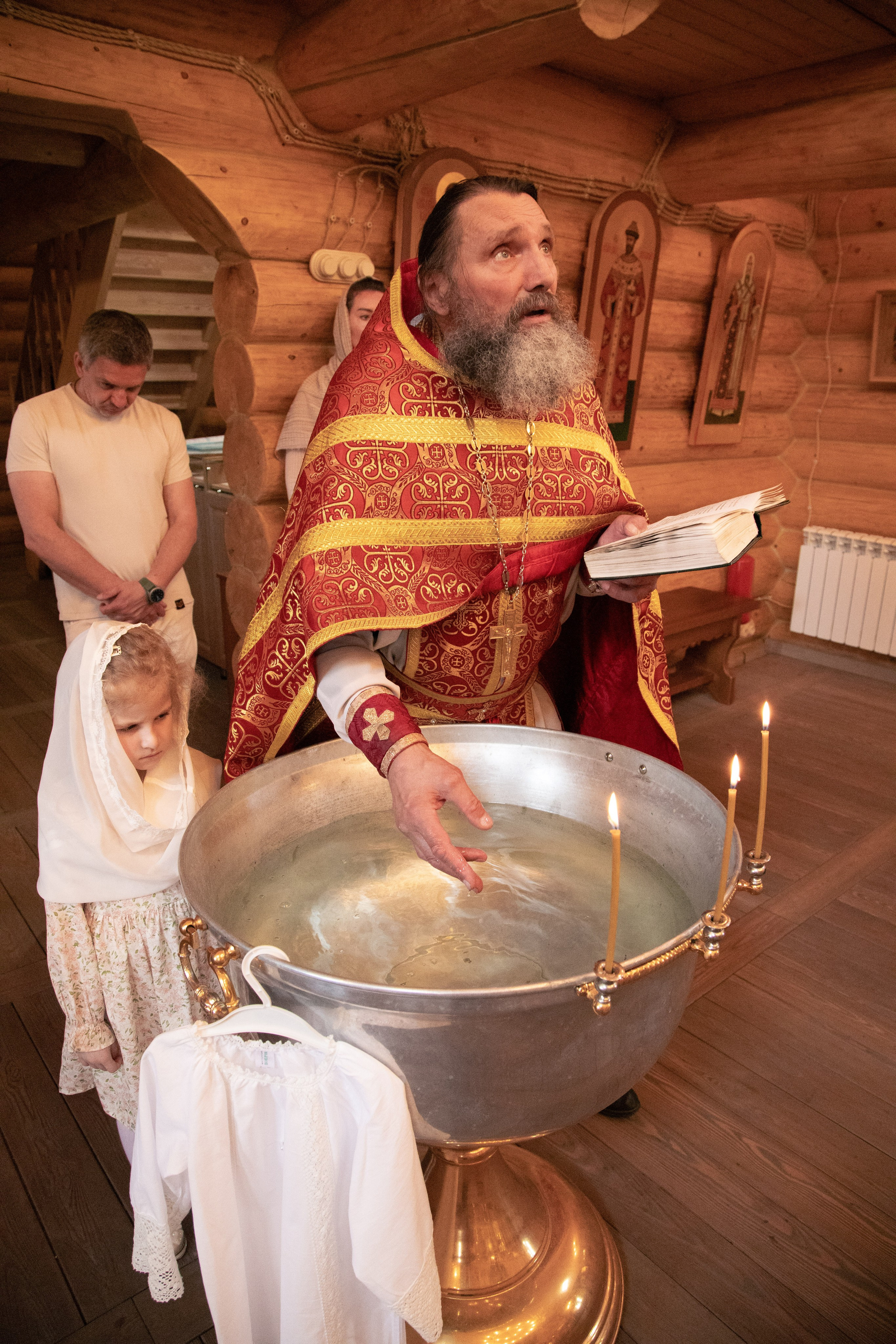 Крещение. Портретный фотограф в Москве Антонина Коршунова