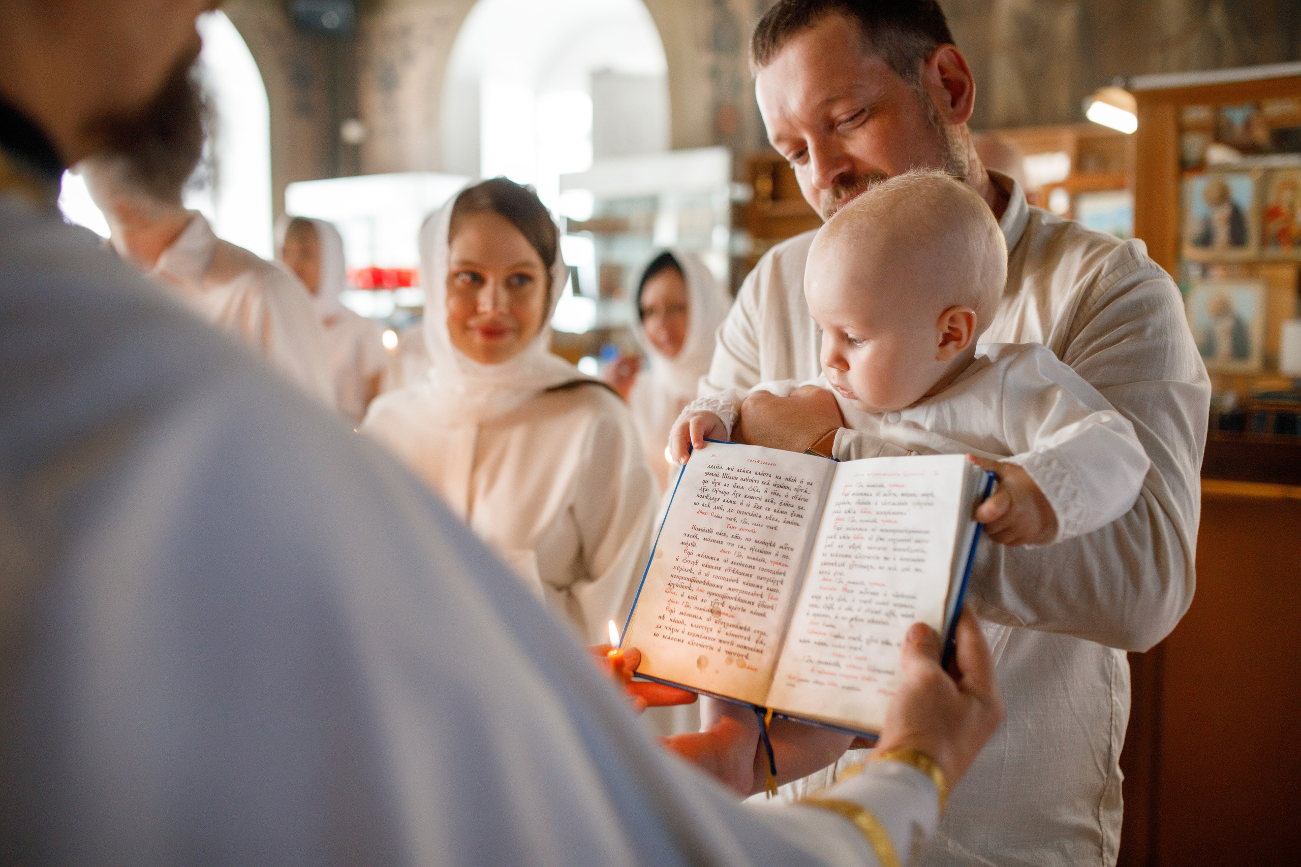 Крещение. Детский и семейный фотограф в Костроме Валентина Белик