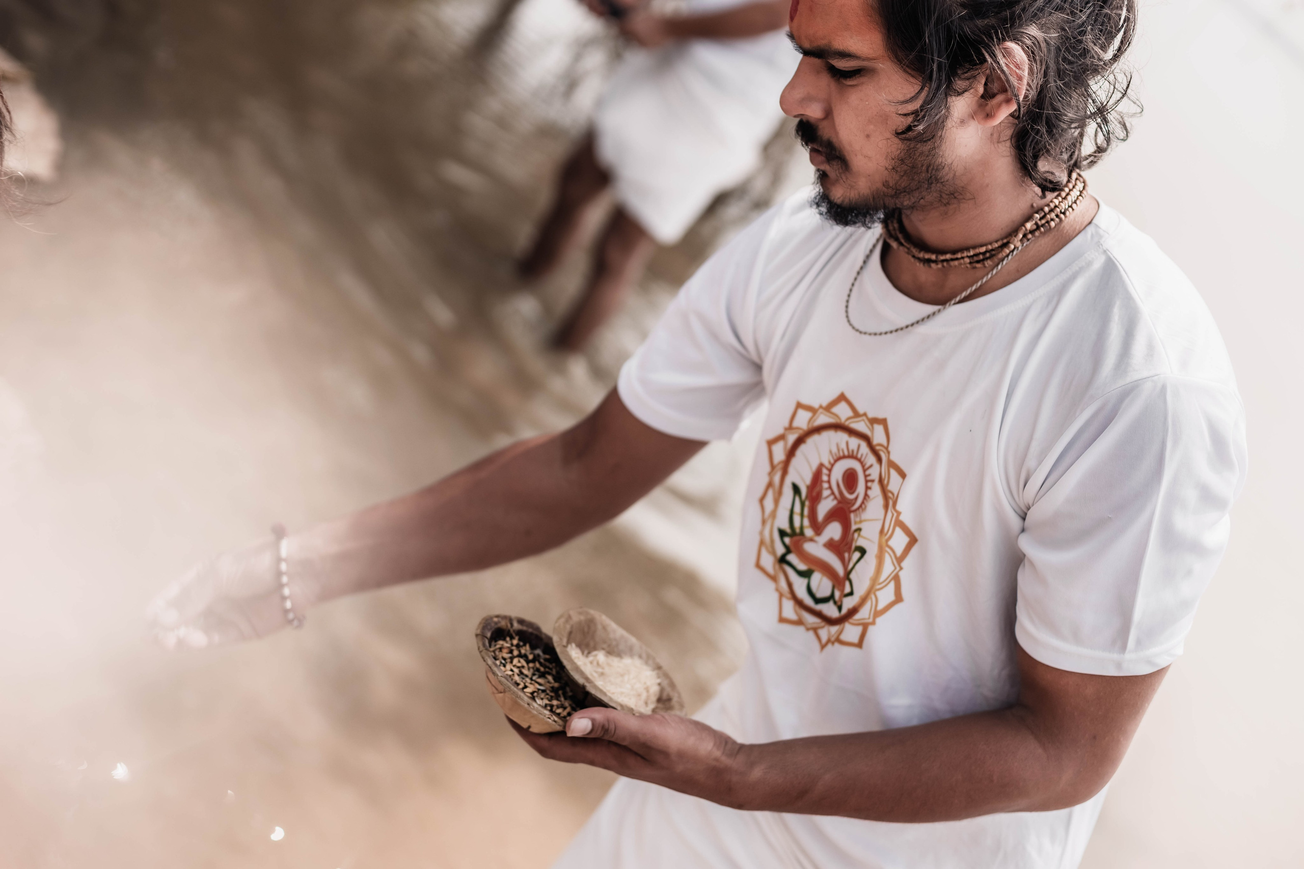 Pitri Paksha yagyas & poojas Devraha Baba ji ashram. Mariam Bagdasaryan