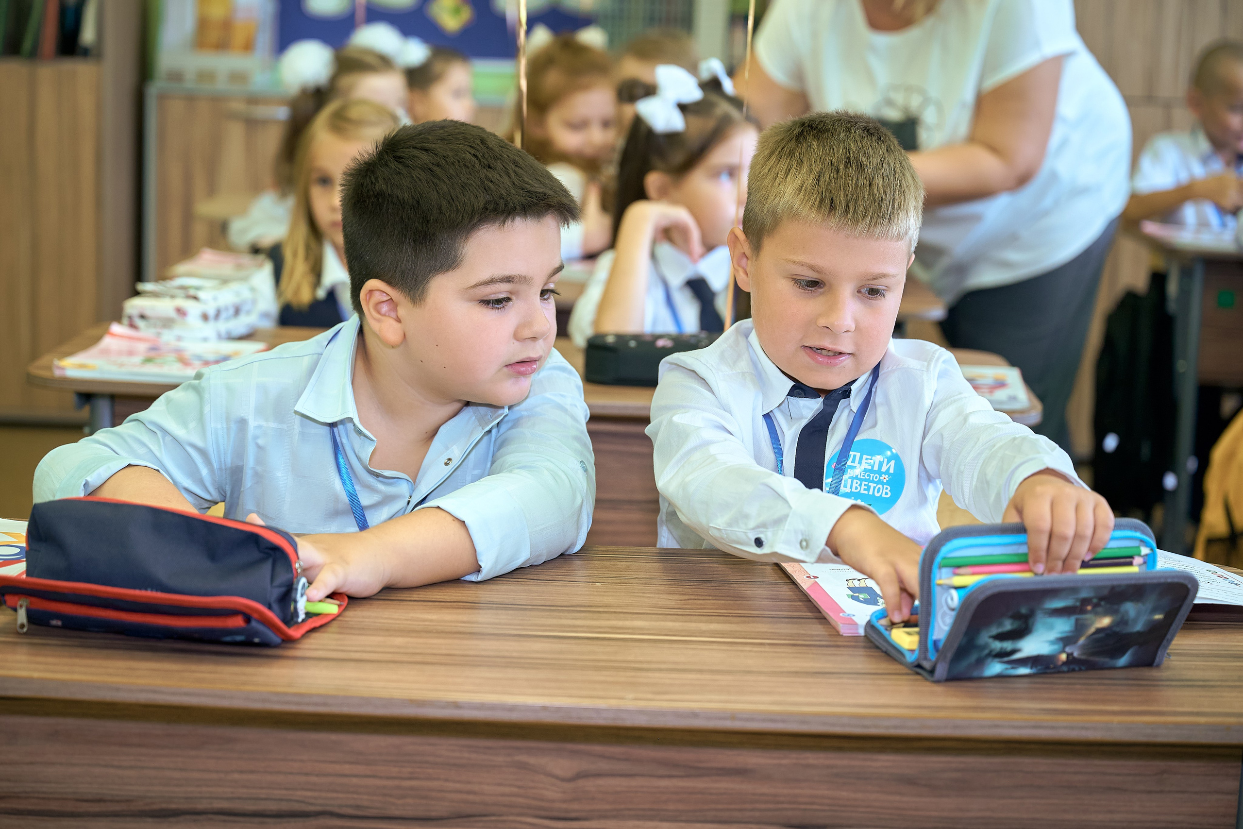 ПЕРВОКЛАШКИ апрелевской школы № 3. Школьный и семейный фотограф, Одинцово