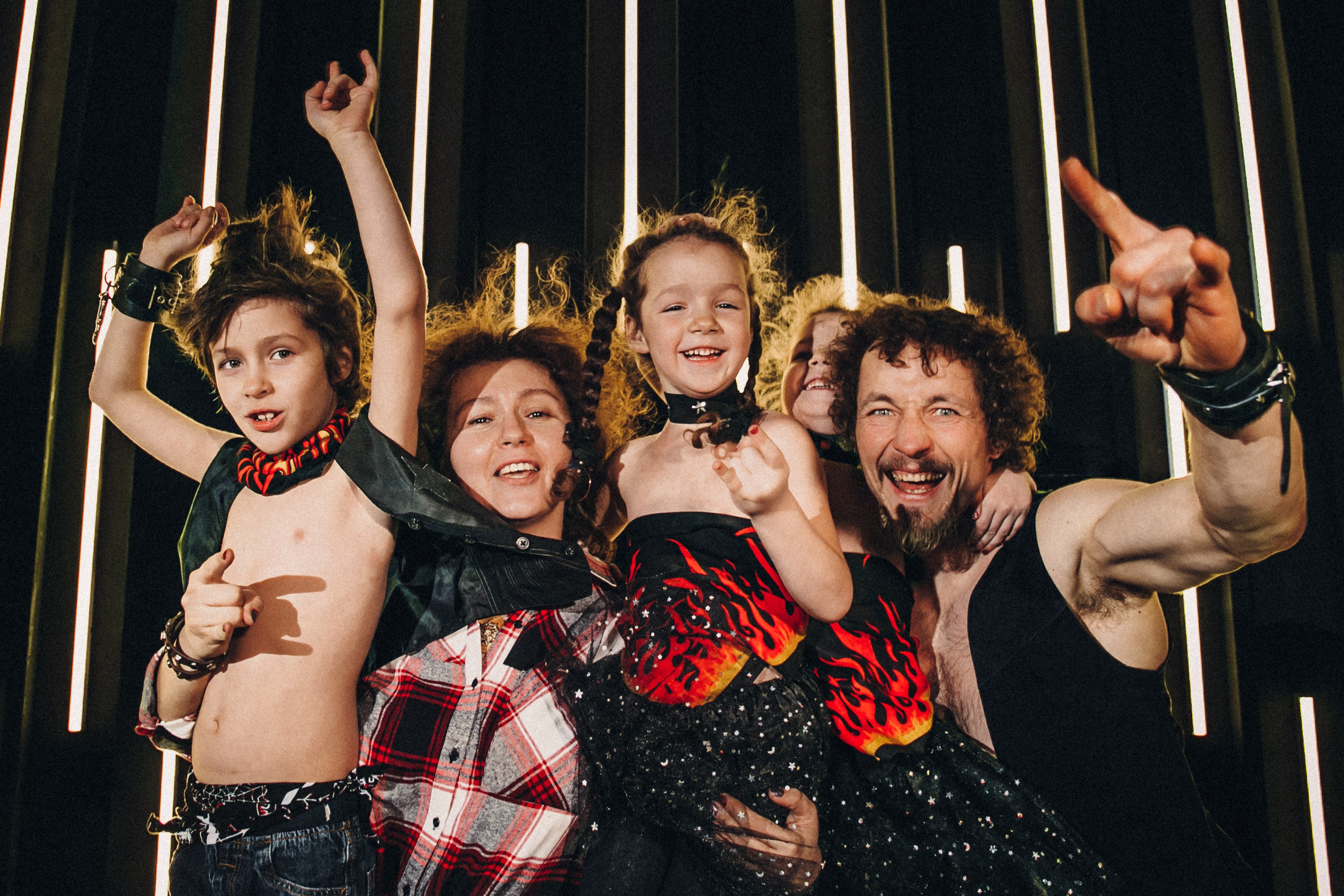 Семейная новогодняя фотосессия Самара. Фотограф Сергей Логинов