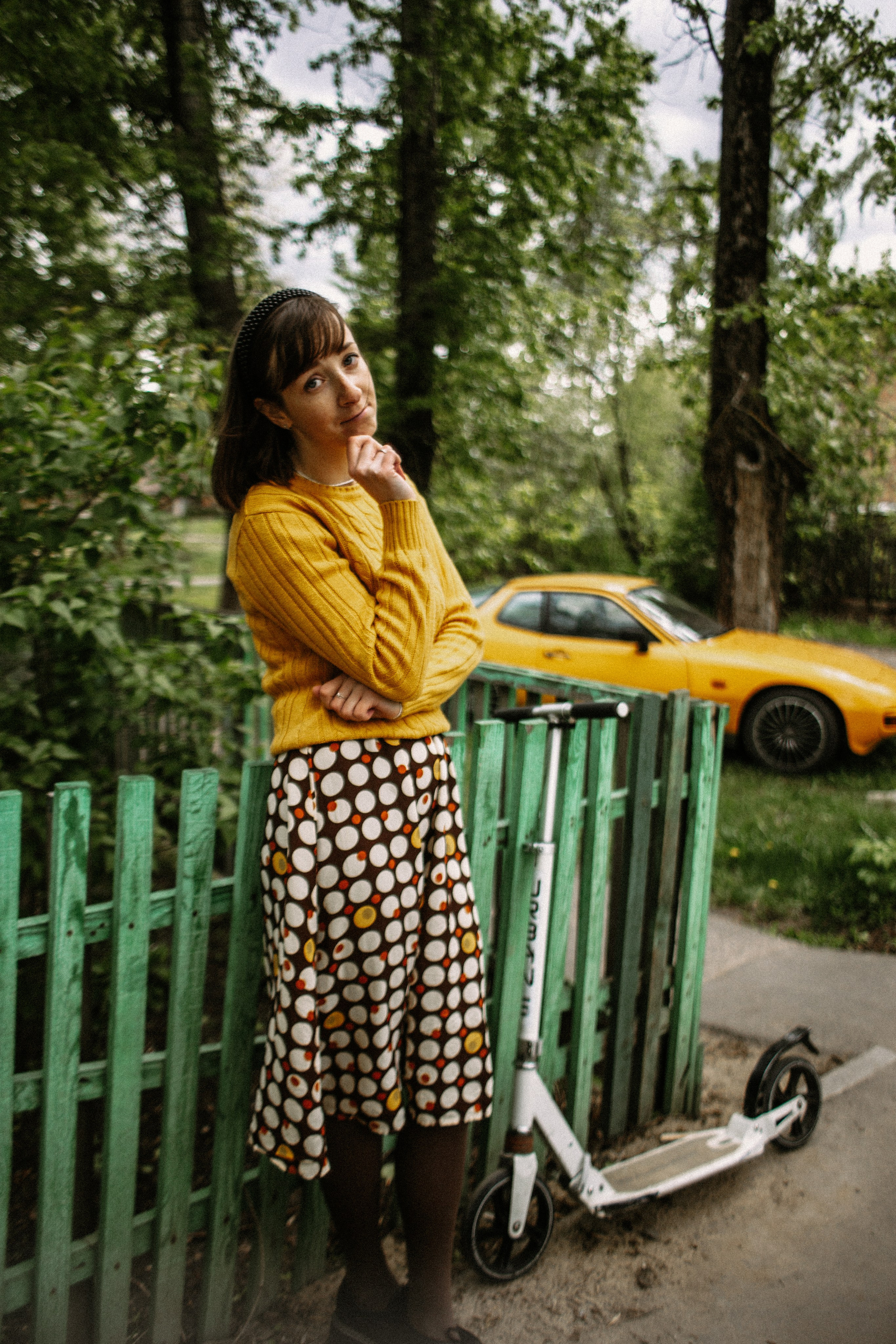 Аня. Майский жёлтый. Фотограф в Нижнем Новгороде